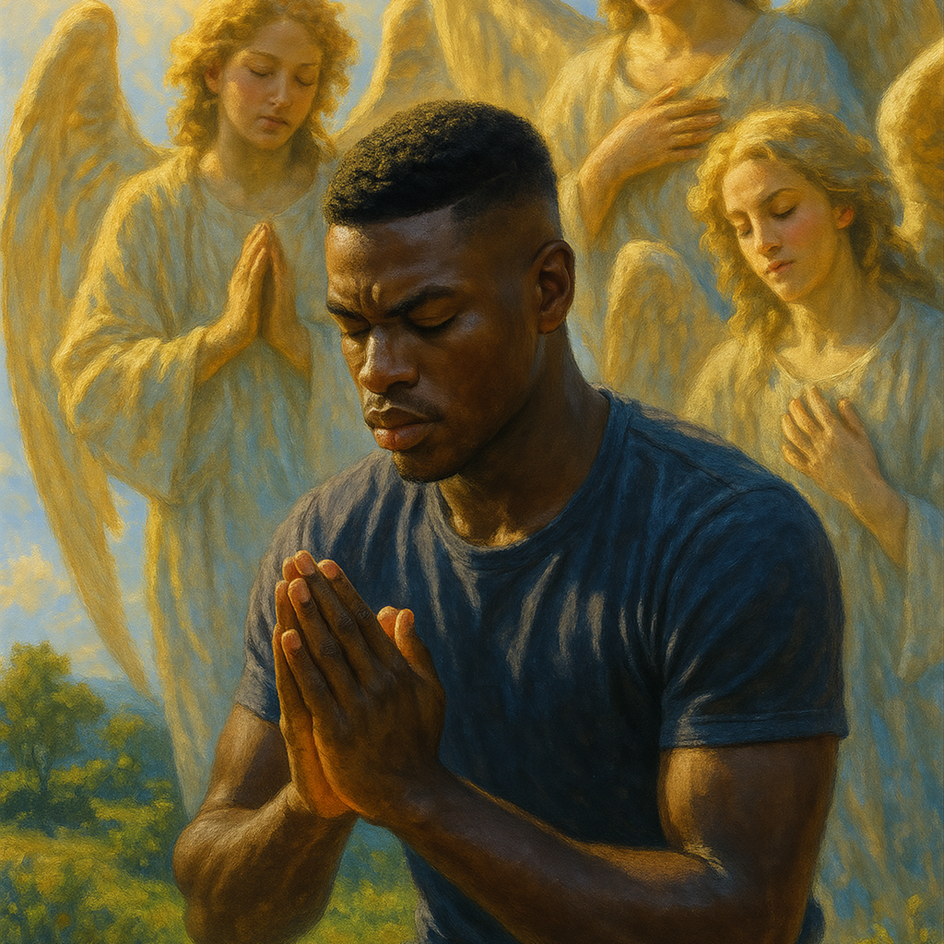 Praying In The Name Of Jesus artwork