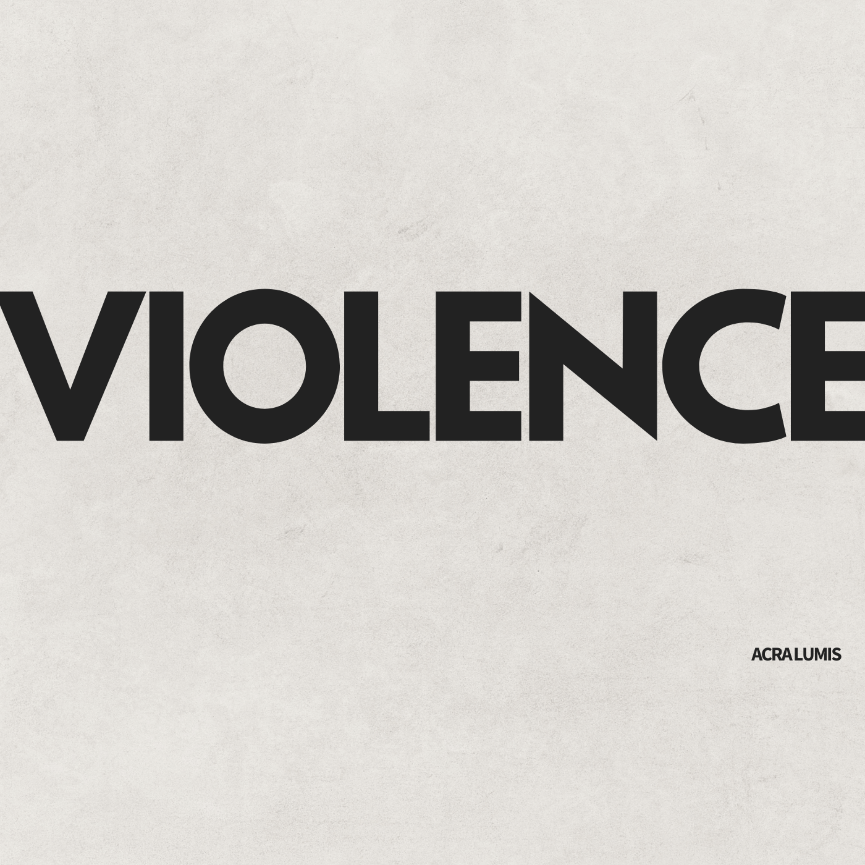 Violence artwork