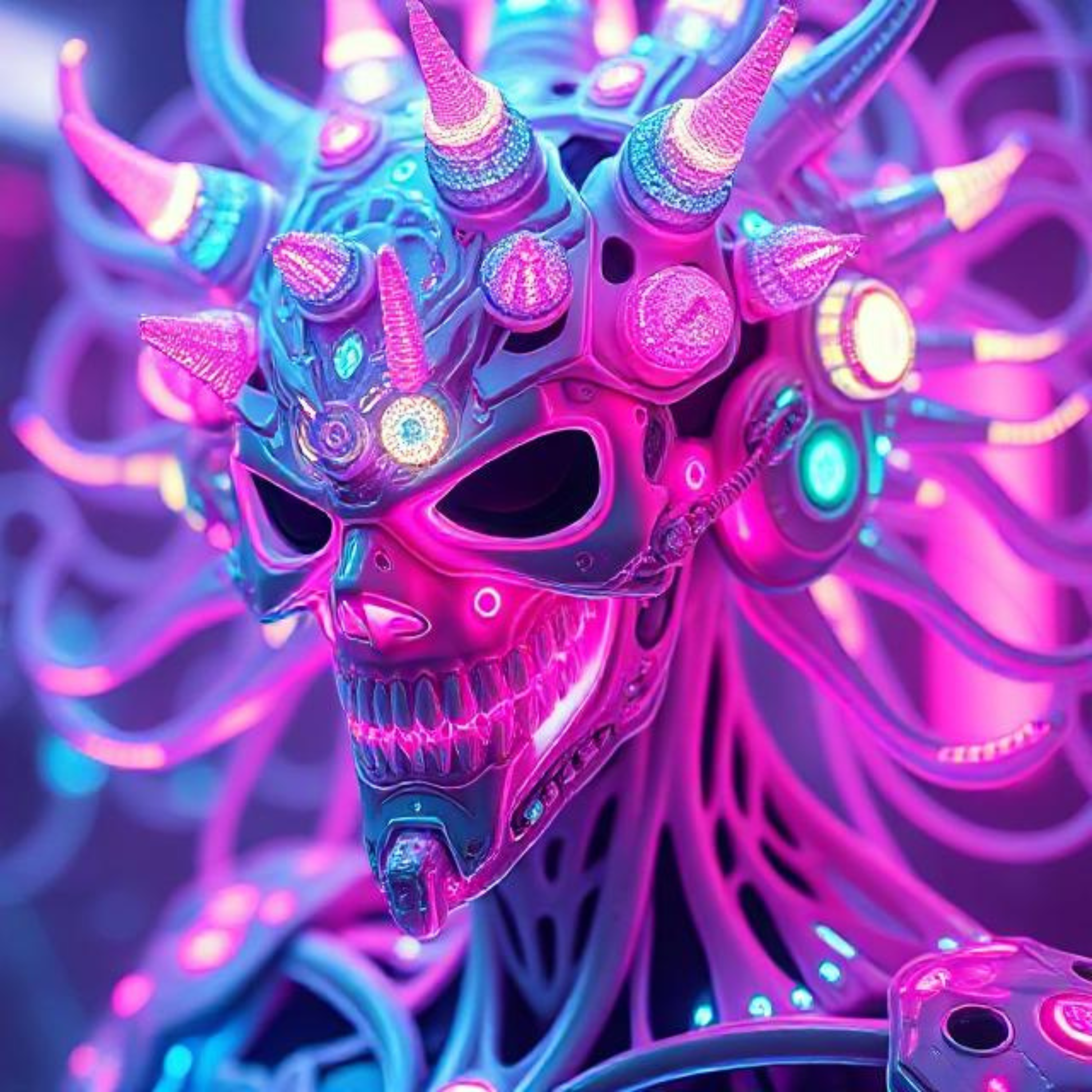 frontal lobe tyrants artwork