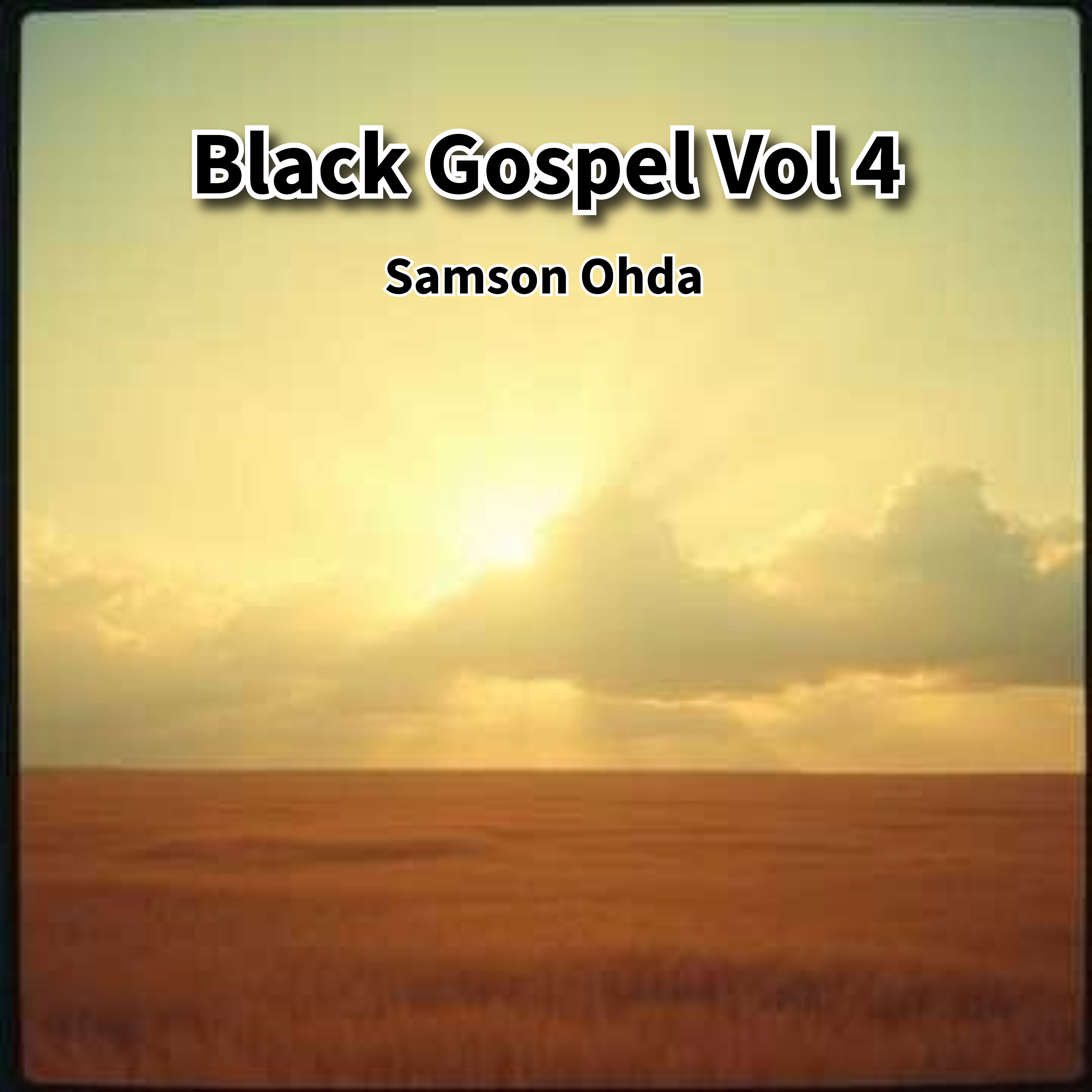 Black Gospel Vol 4 Album artwork