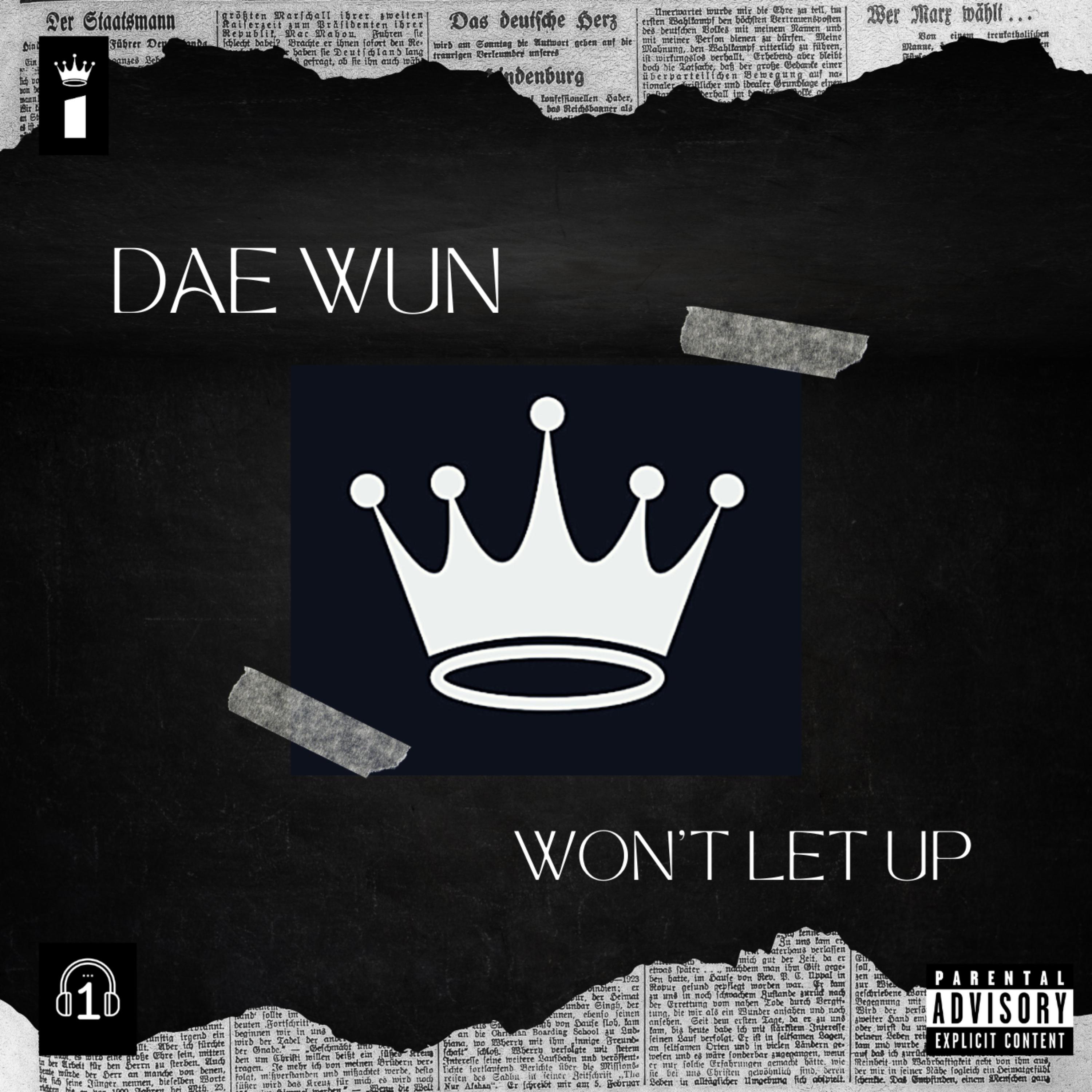 Won't Let Up artwork