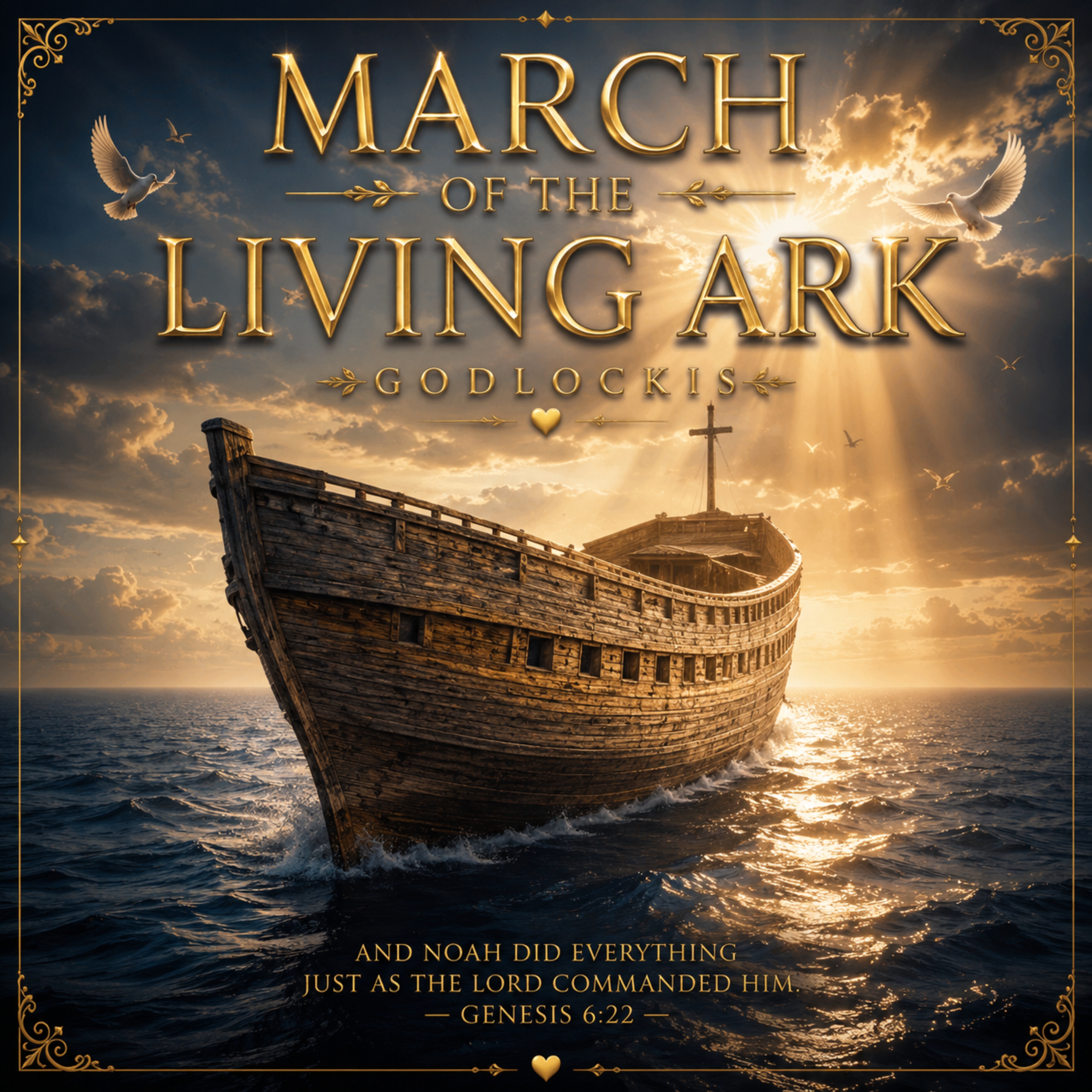 MARCH OF THE LIVING ARK by Godlockis cover art