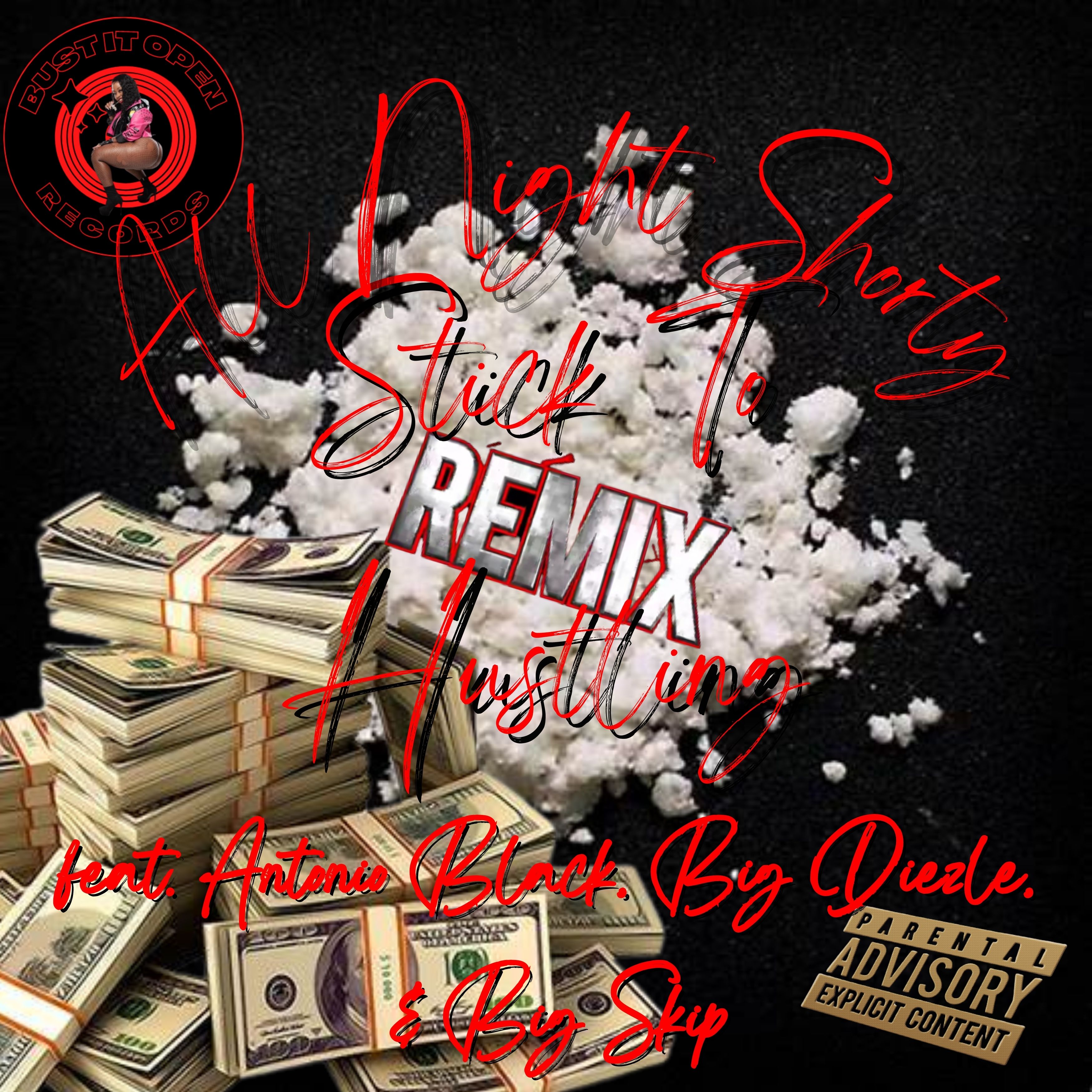 STICKING TO HUSTLING by Antonio Blsck Flexer cover art