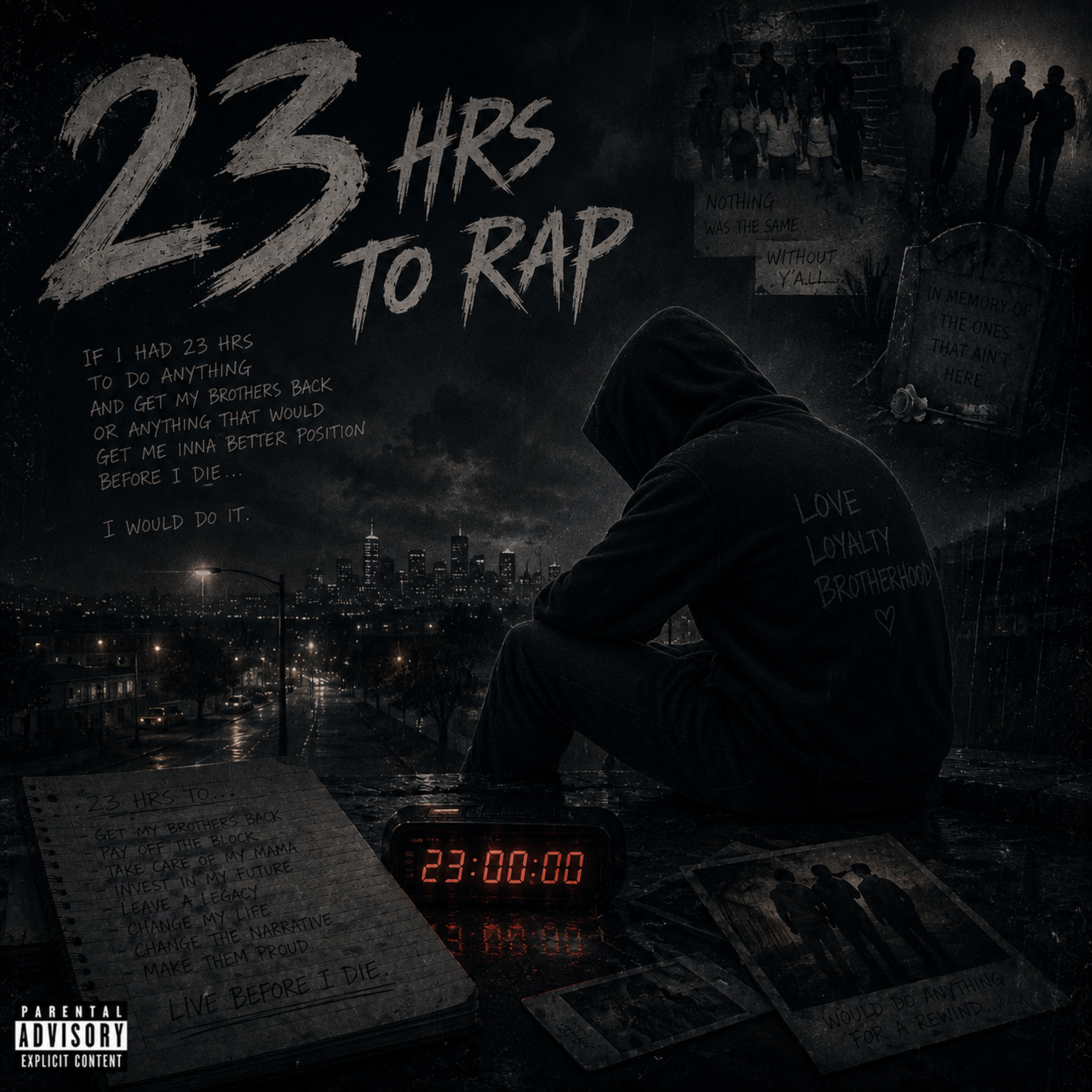 23 Hrs To Rap by 6SideVon cover art
