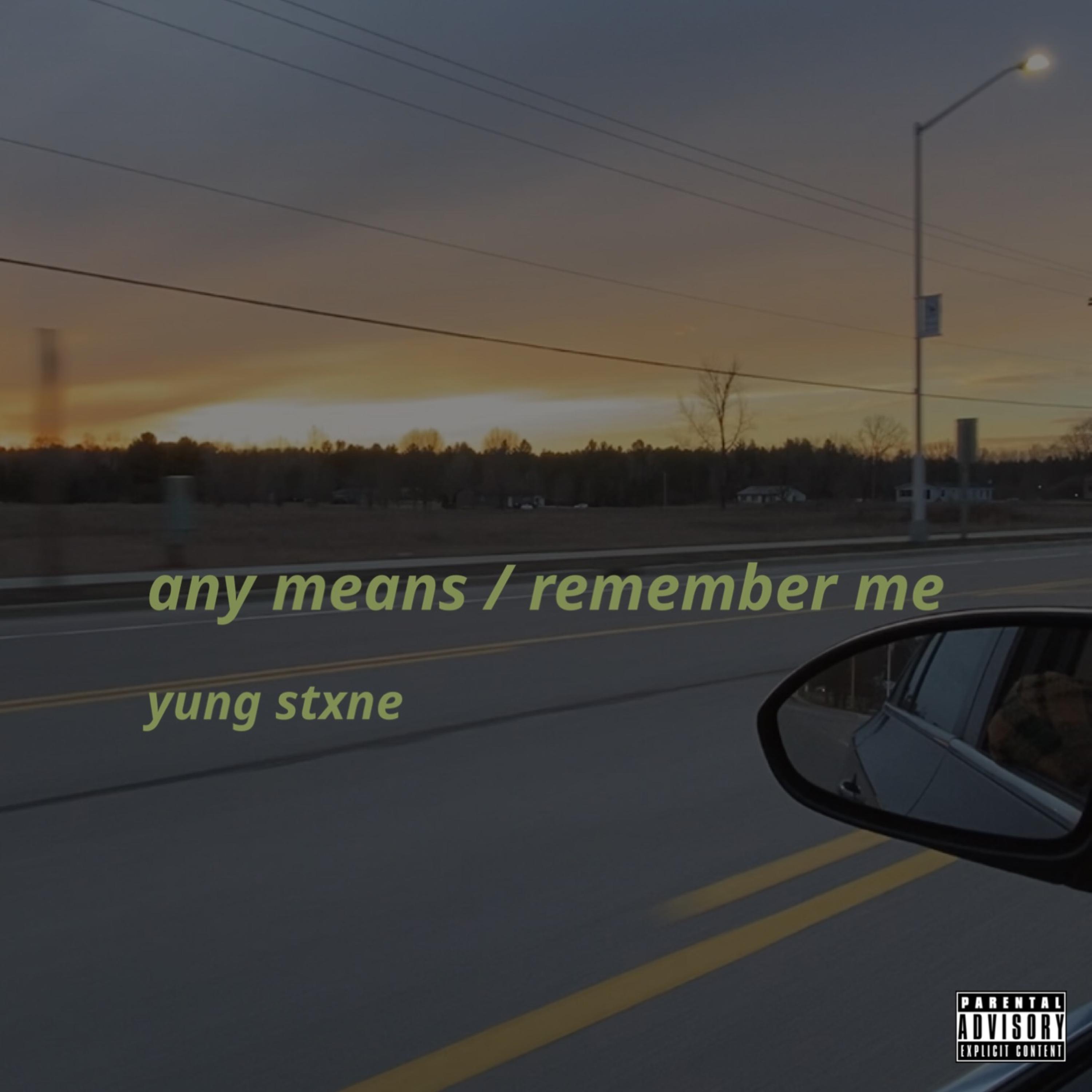 any means / remember me artwork