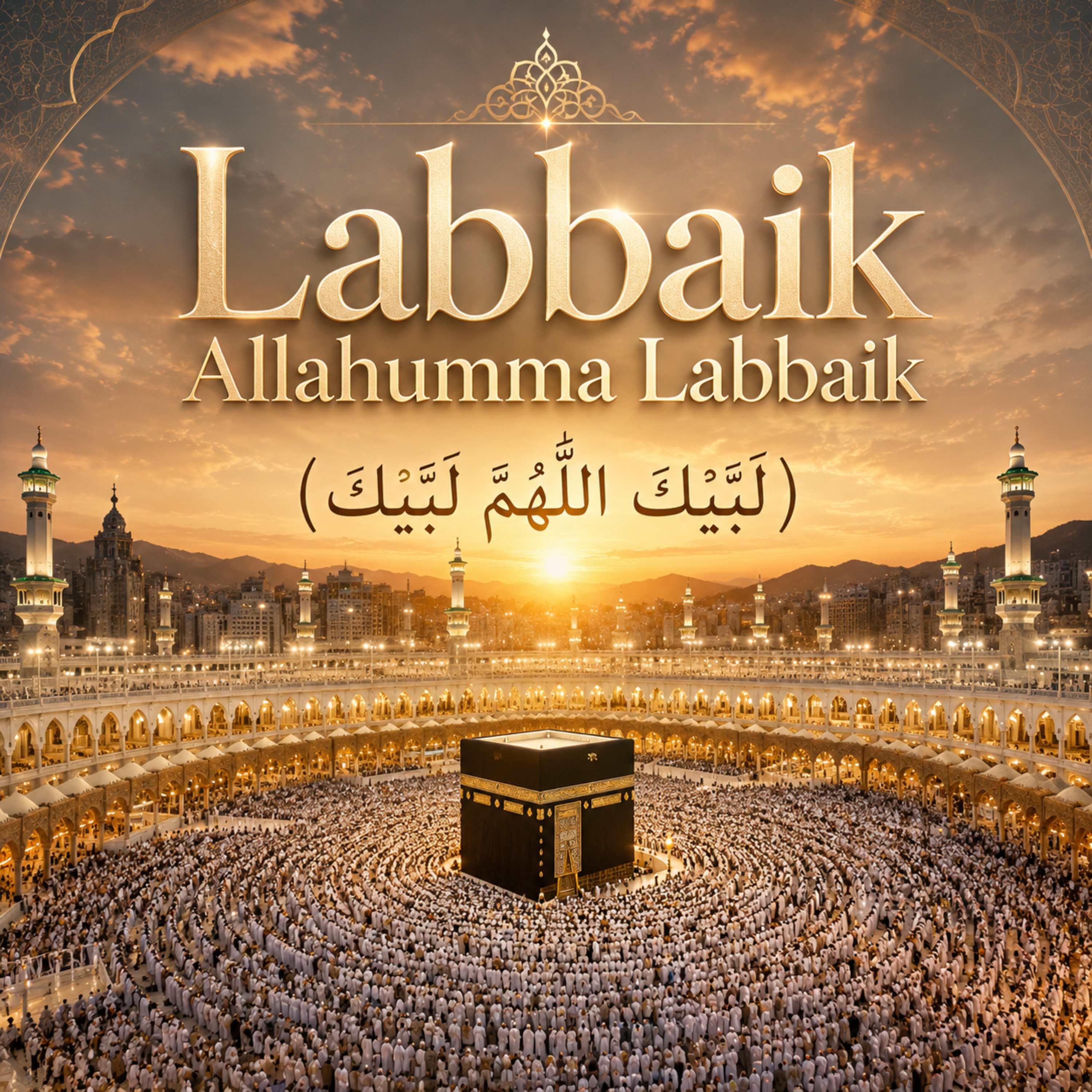Labbaik Allahumma Labbaik (لَبَّيْكَ اللَّهُمَّ لَبَّيْكَ) by Anonna Zara cover art