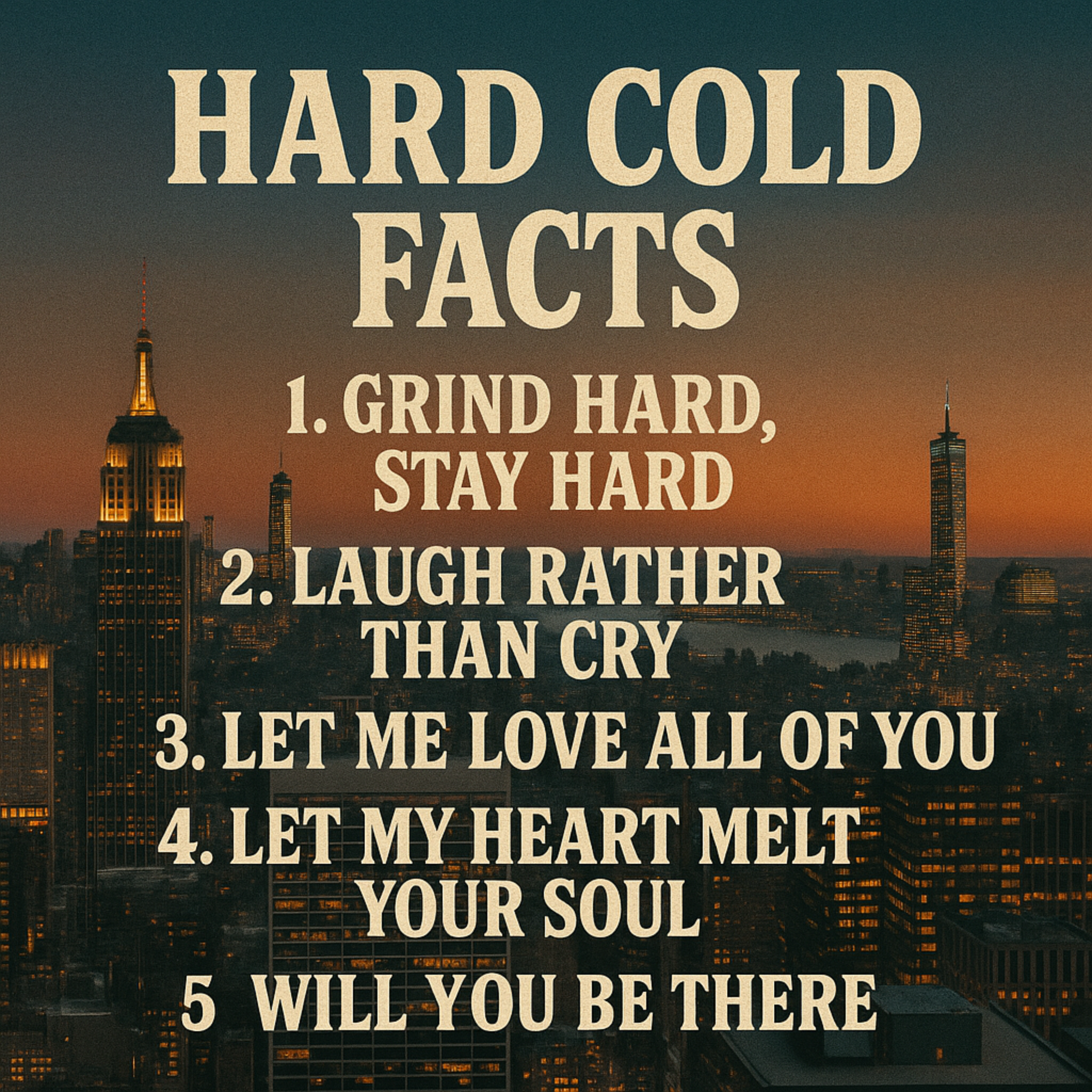 Hard Cold Facts artwork