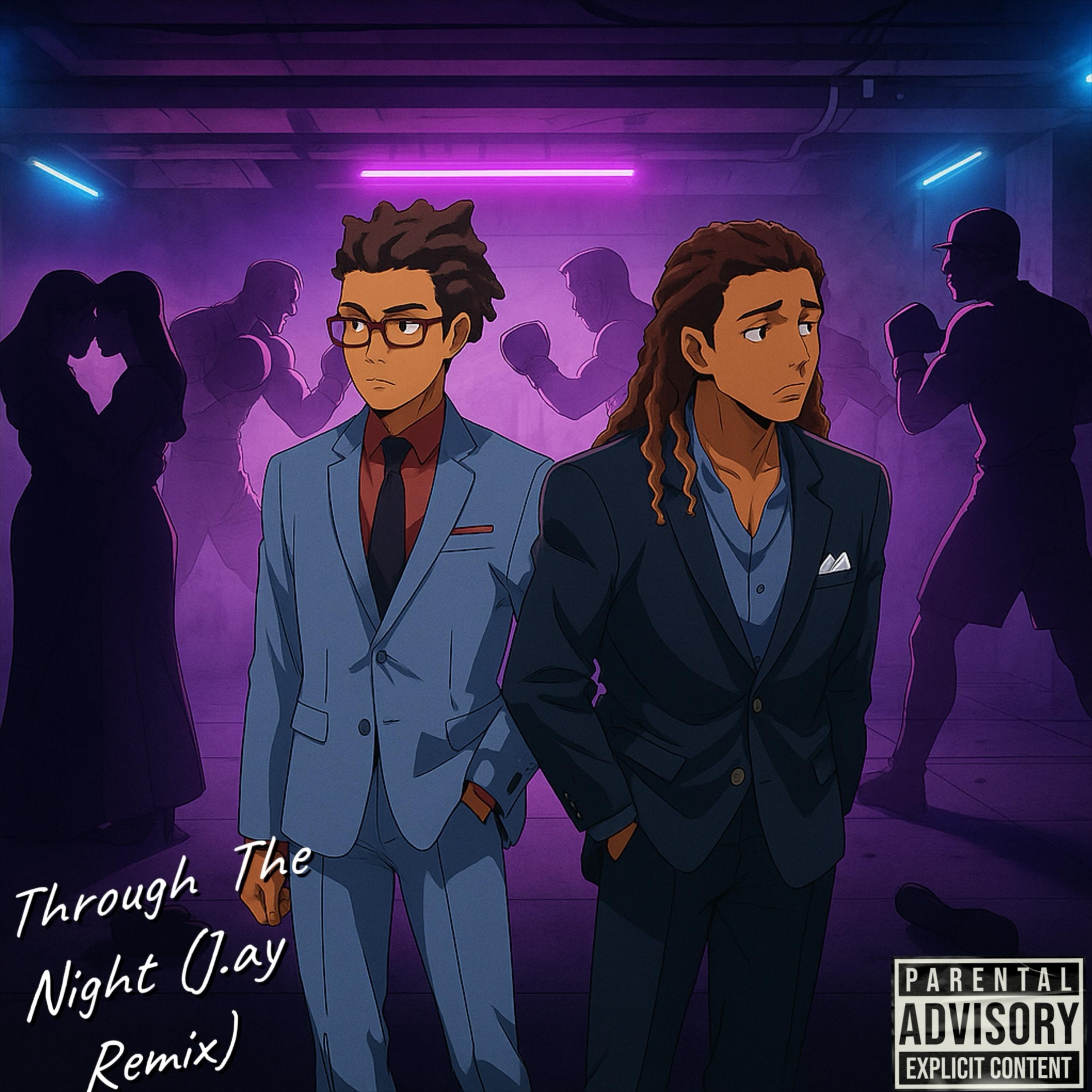 Through The Night (Remix) artwork