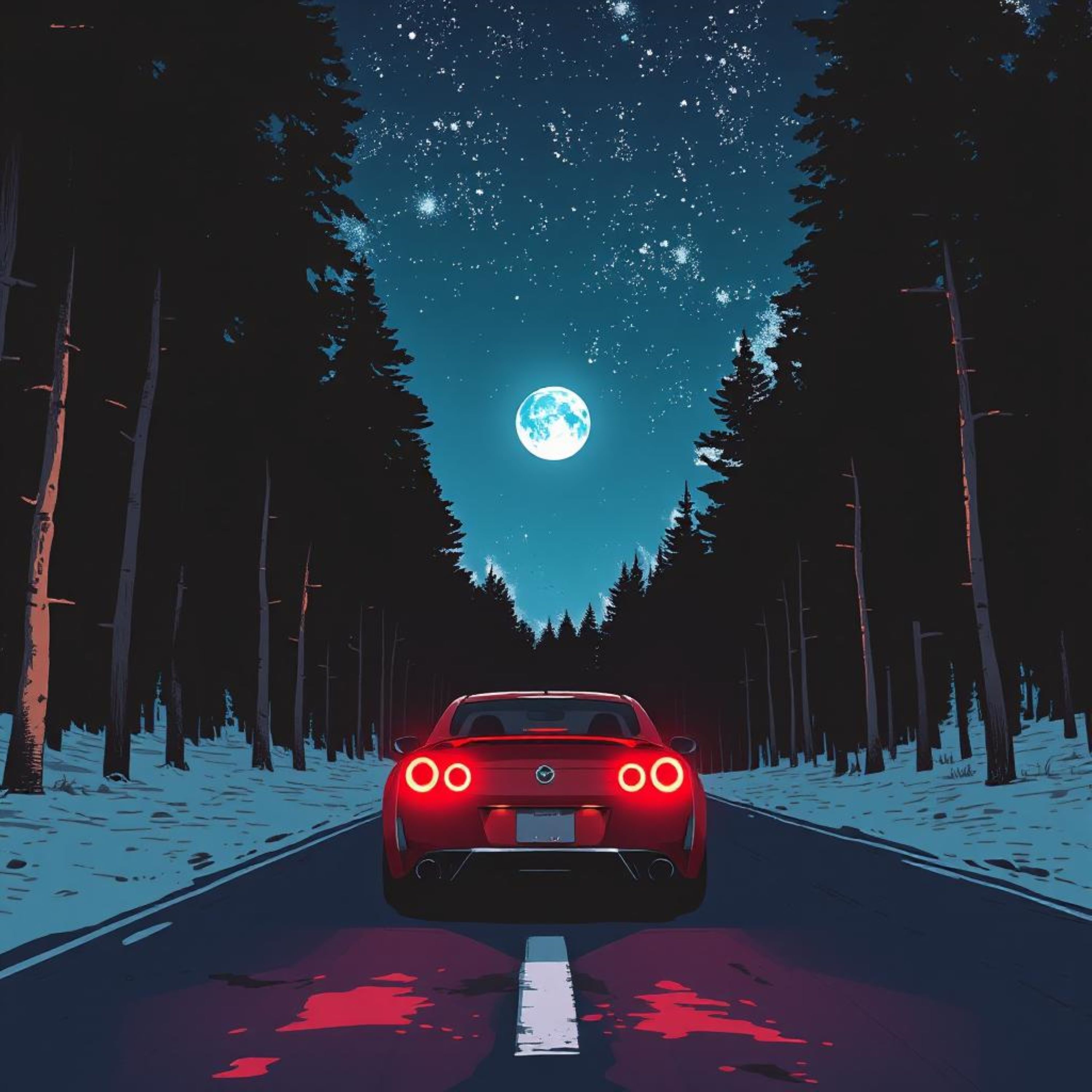 Late Night Drive LoFi artwork