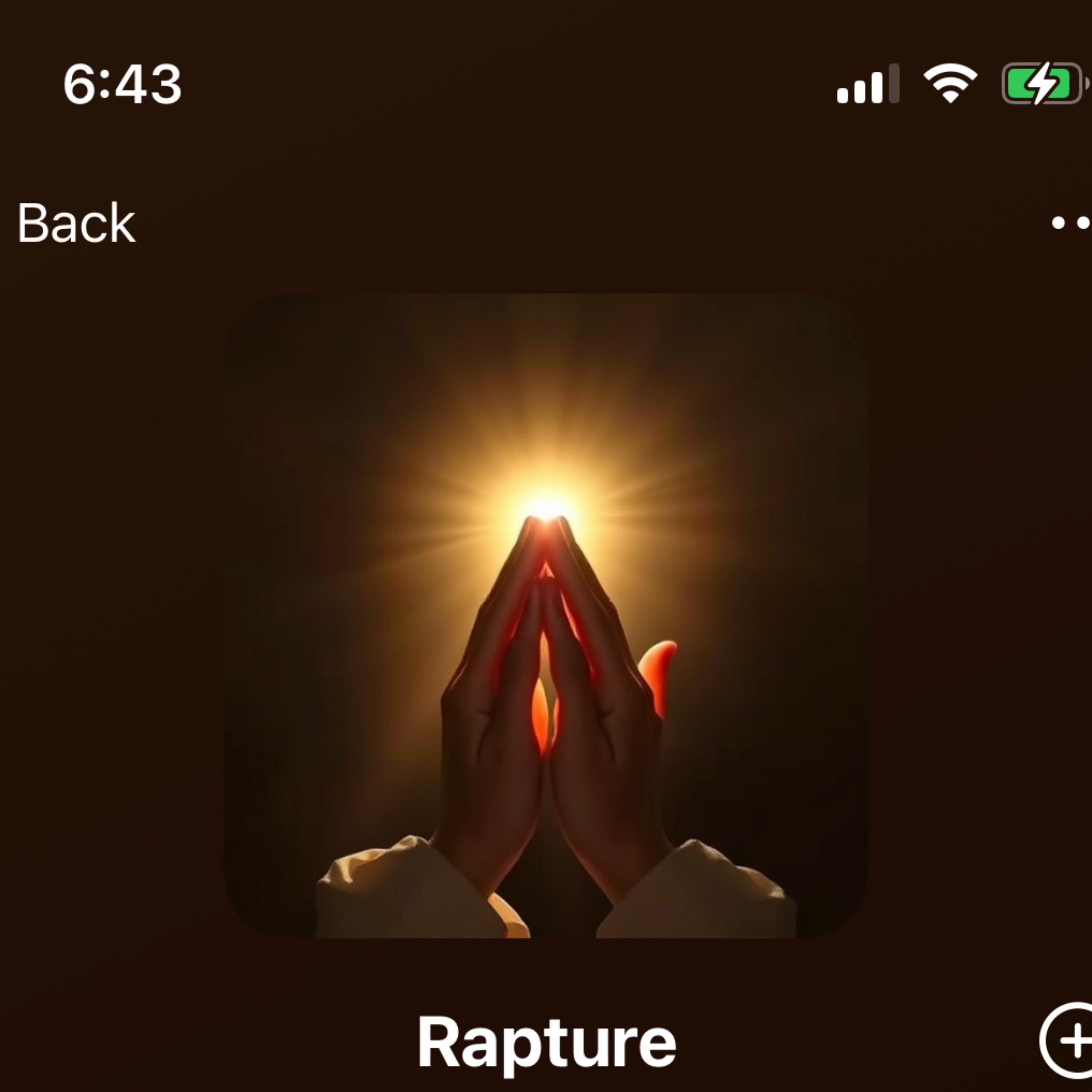 Rapture artwork