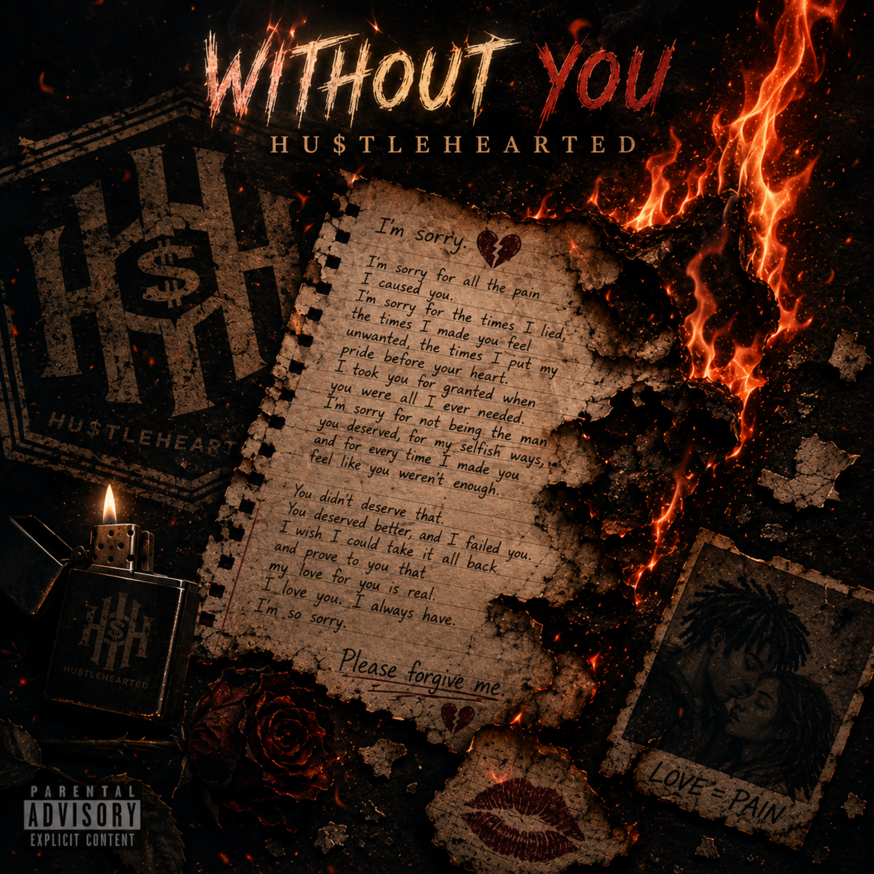Without You by HU$TLEHEARTED cover art