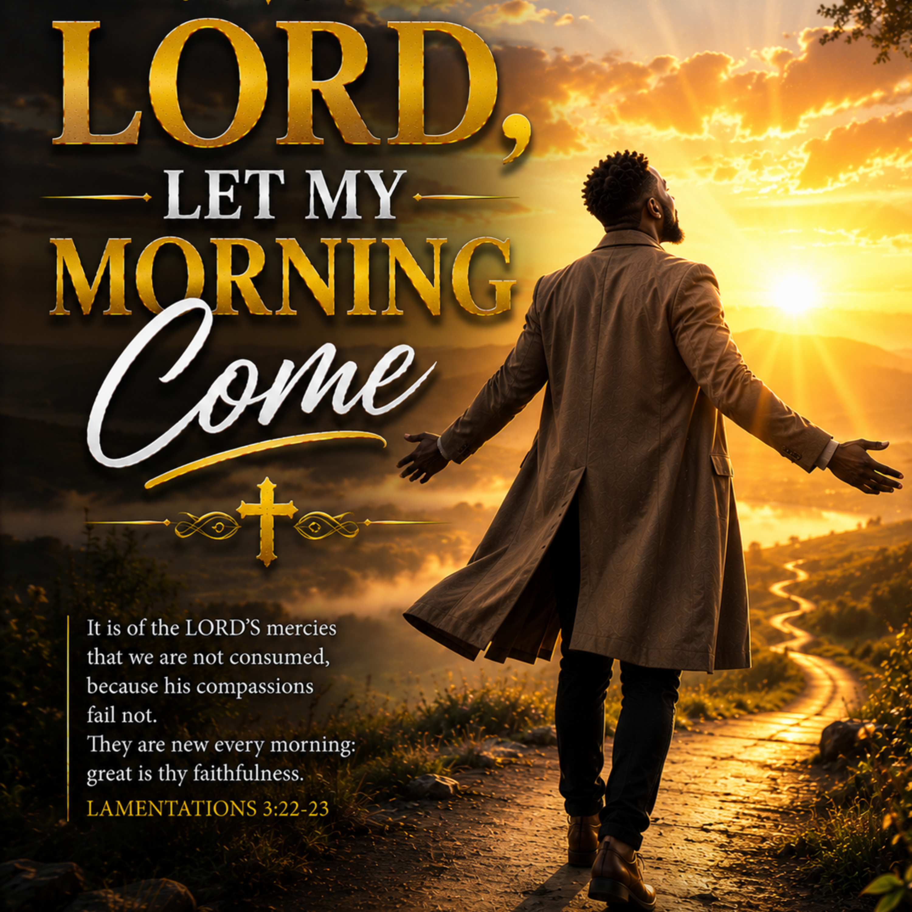 Lord, Let My Morning Come by olabode oluwafemi cover art