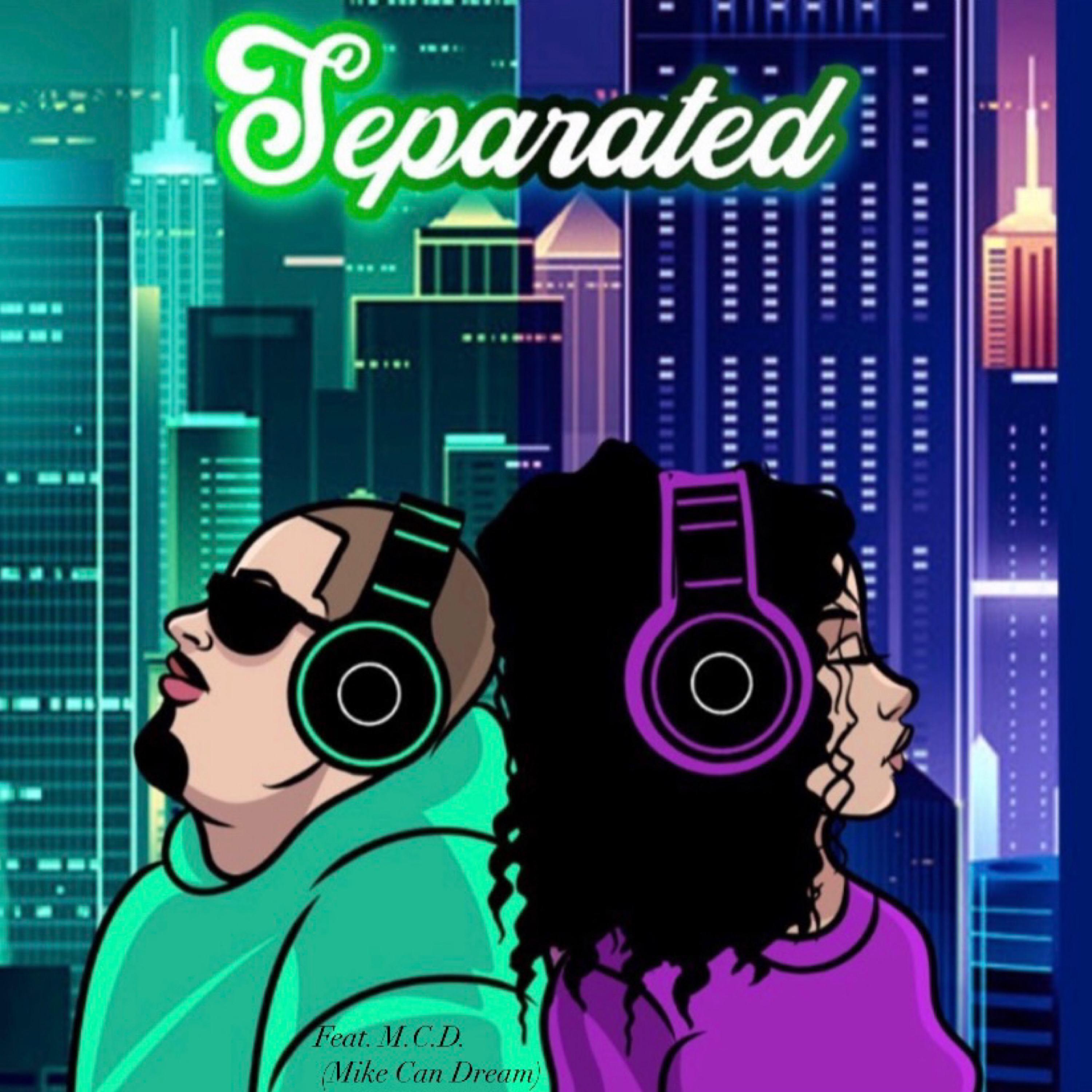 Separated artwork