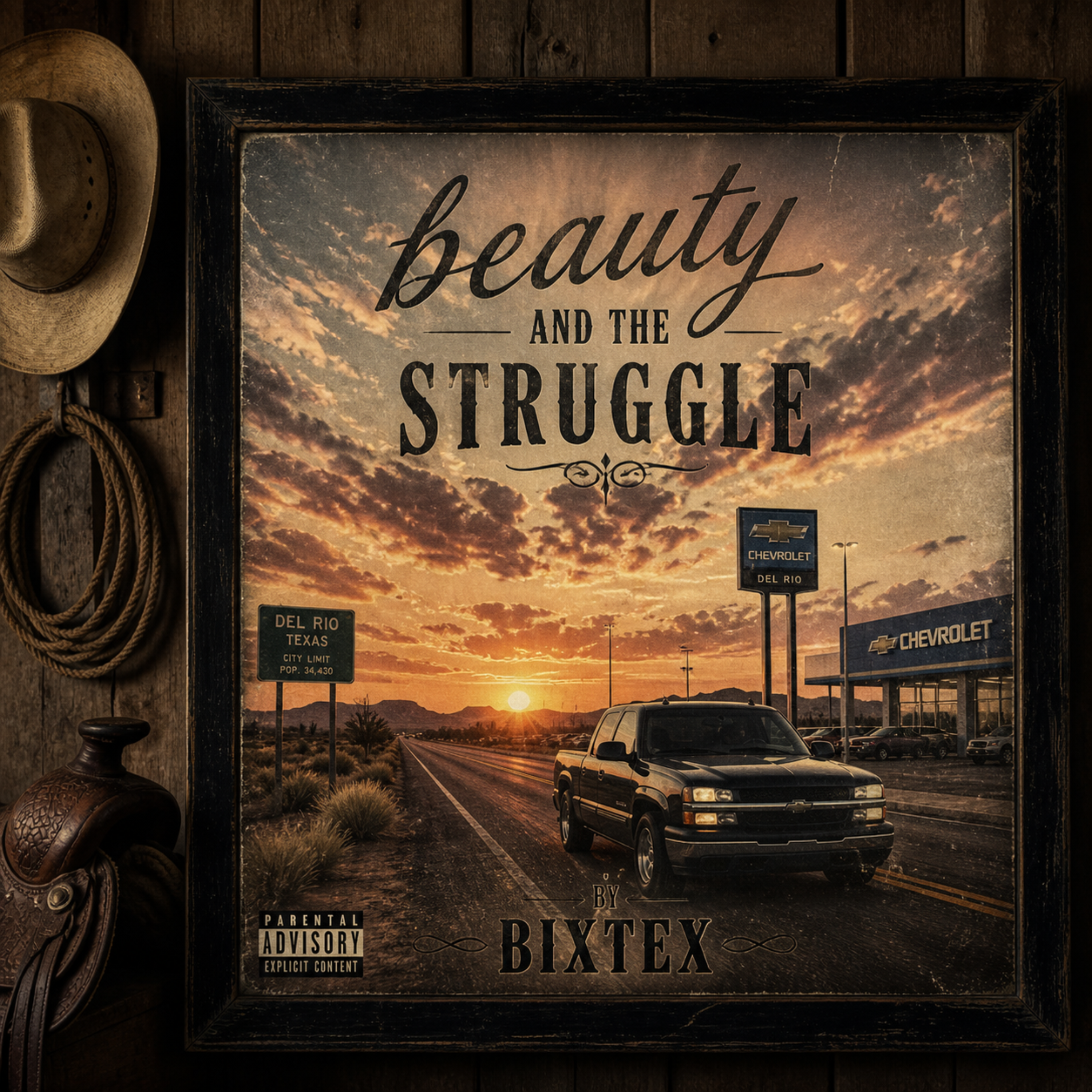 Beauty And The Struggle by BIX TEX cover art