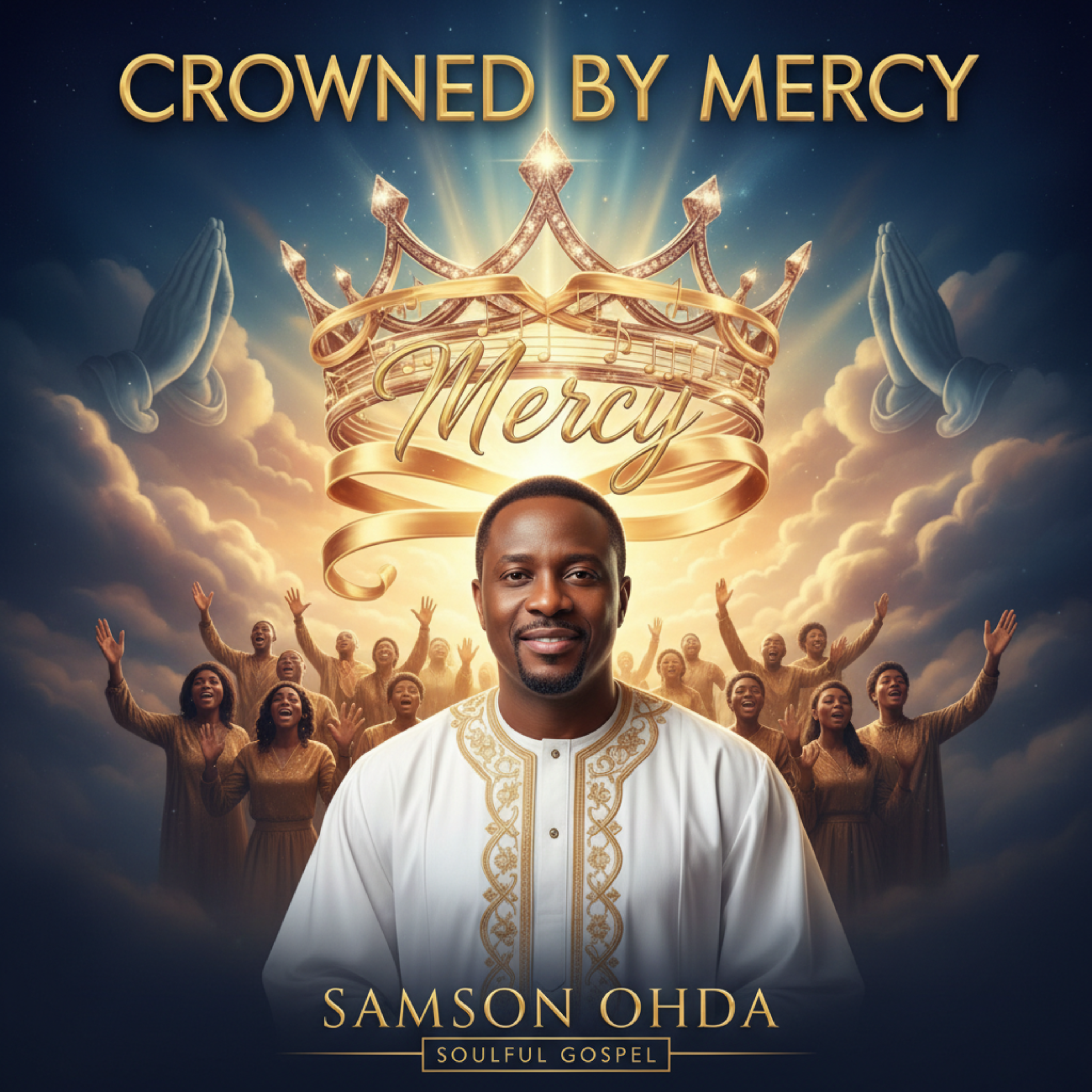 Crowned By Mercy by Samson Ohda  cover art