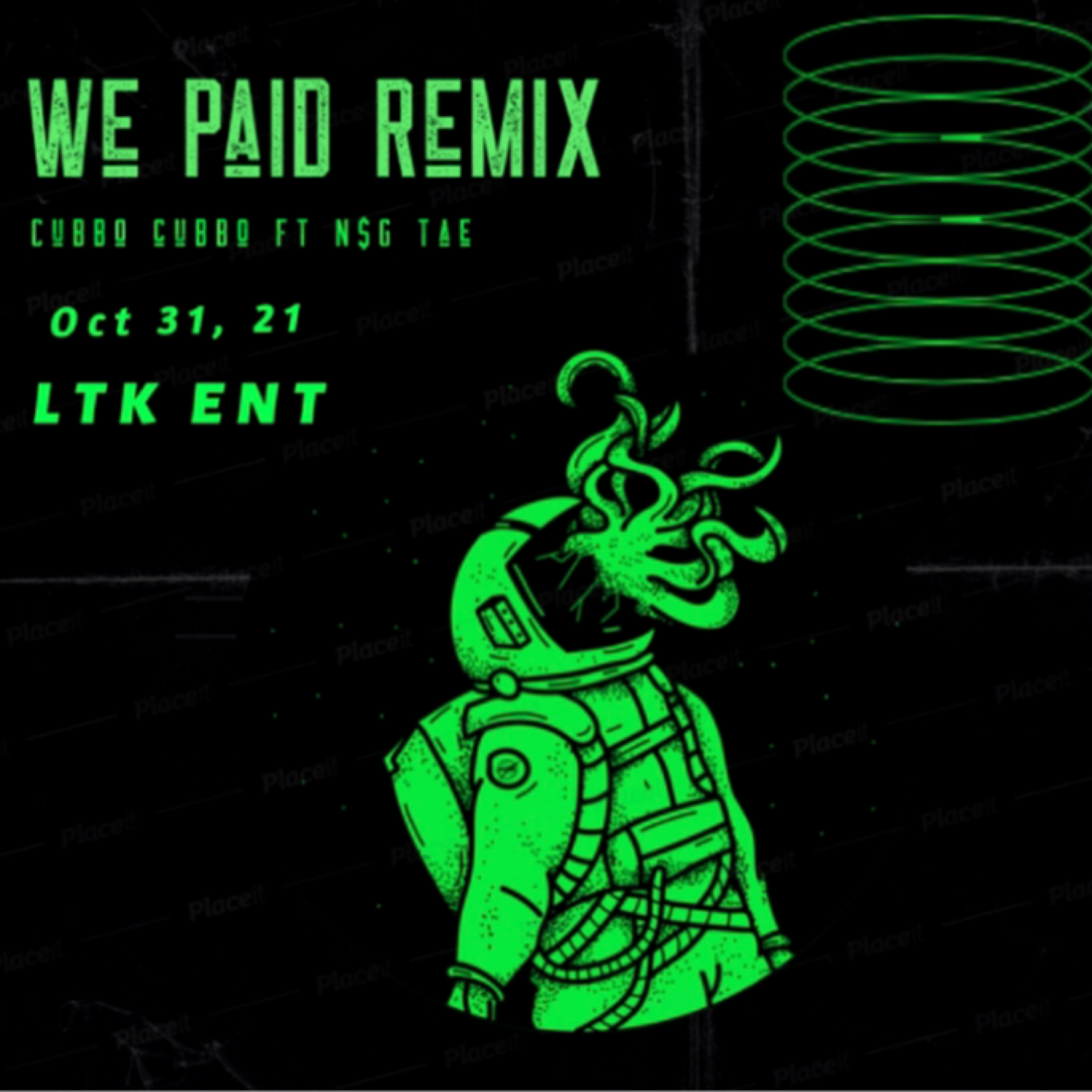 We Paid (remix) artwork