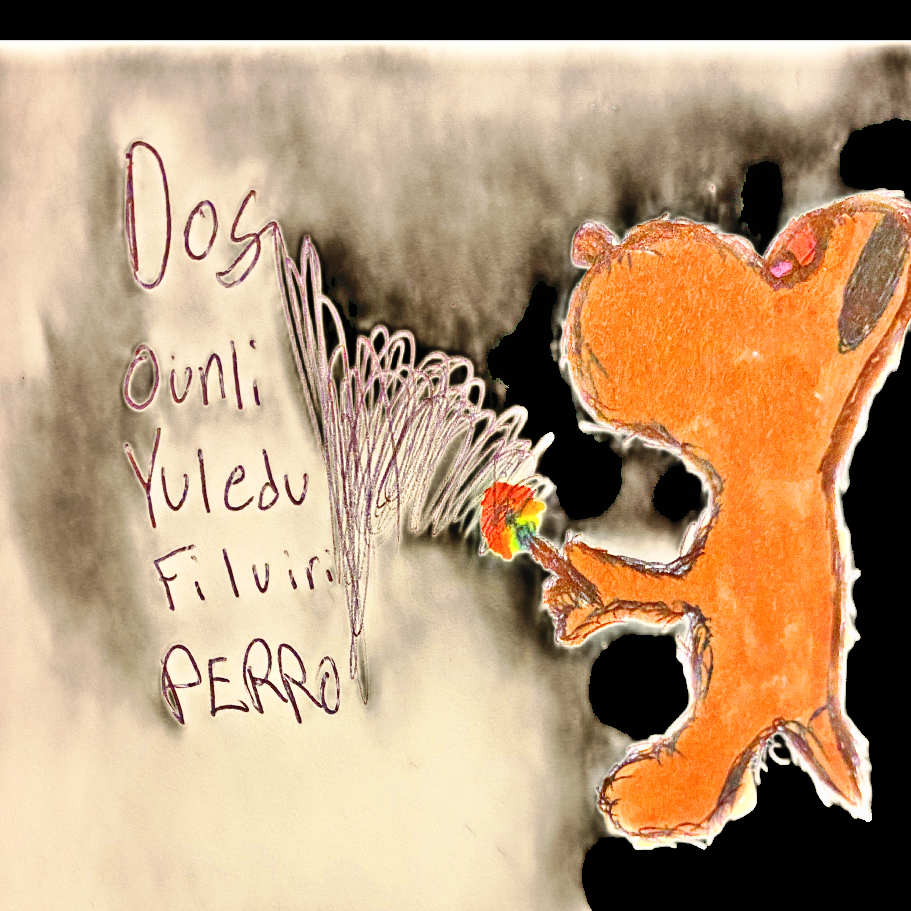 Dog Ounli Yuledu Filuiri Perro artwork