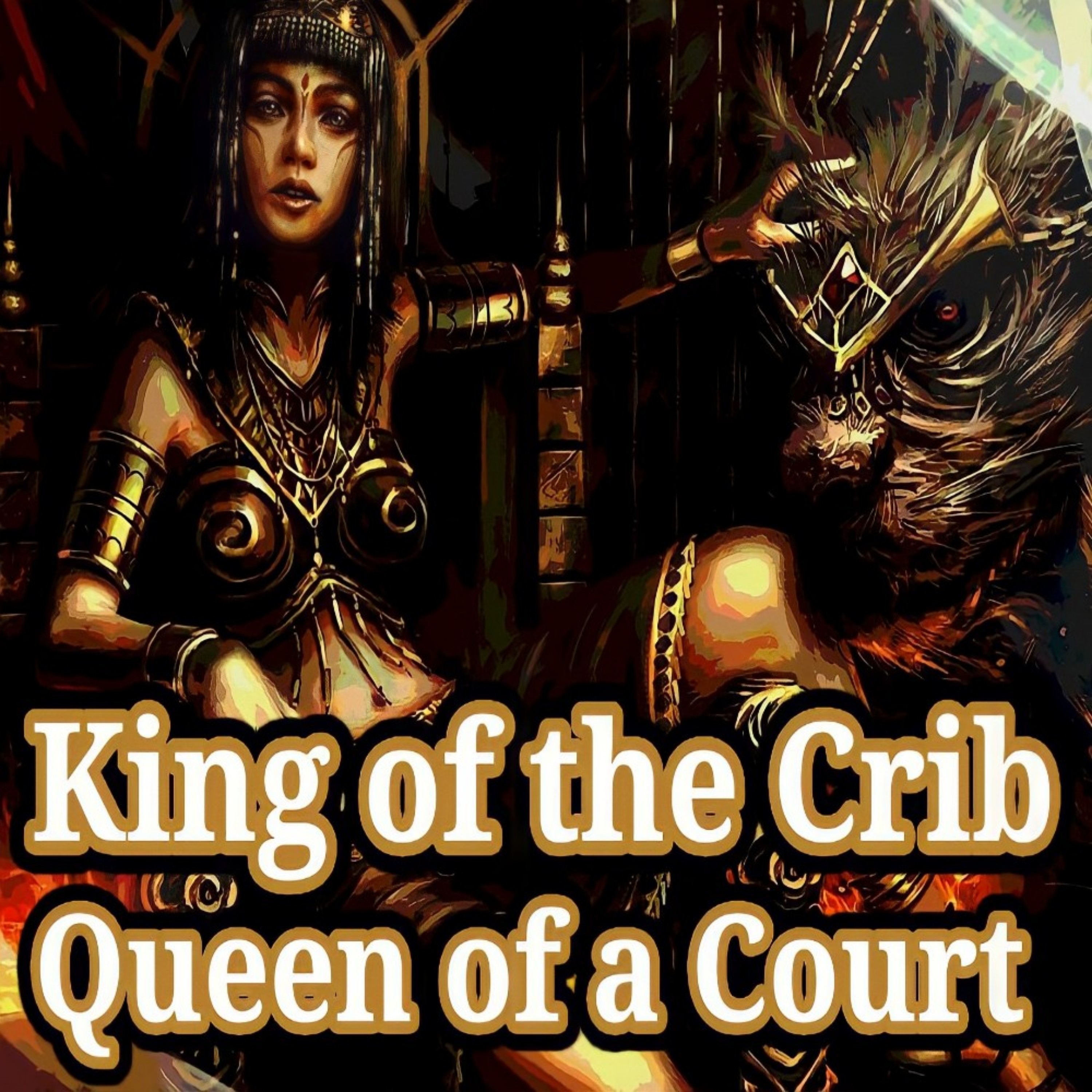 King of the Crib, Queen of the Court artwork