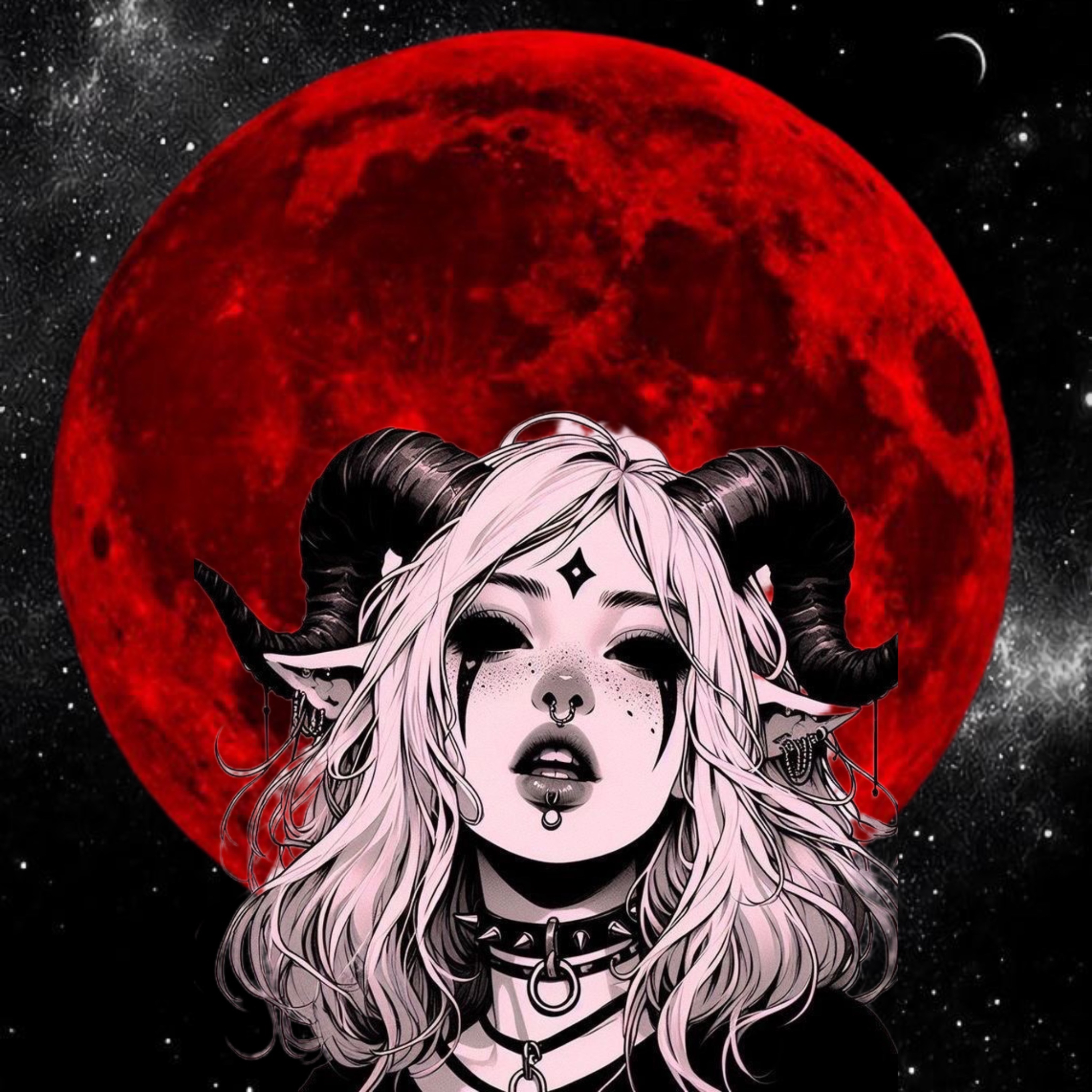 blood moon artwork