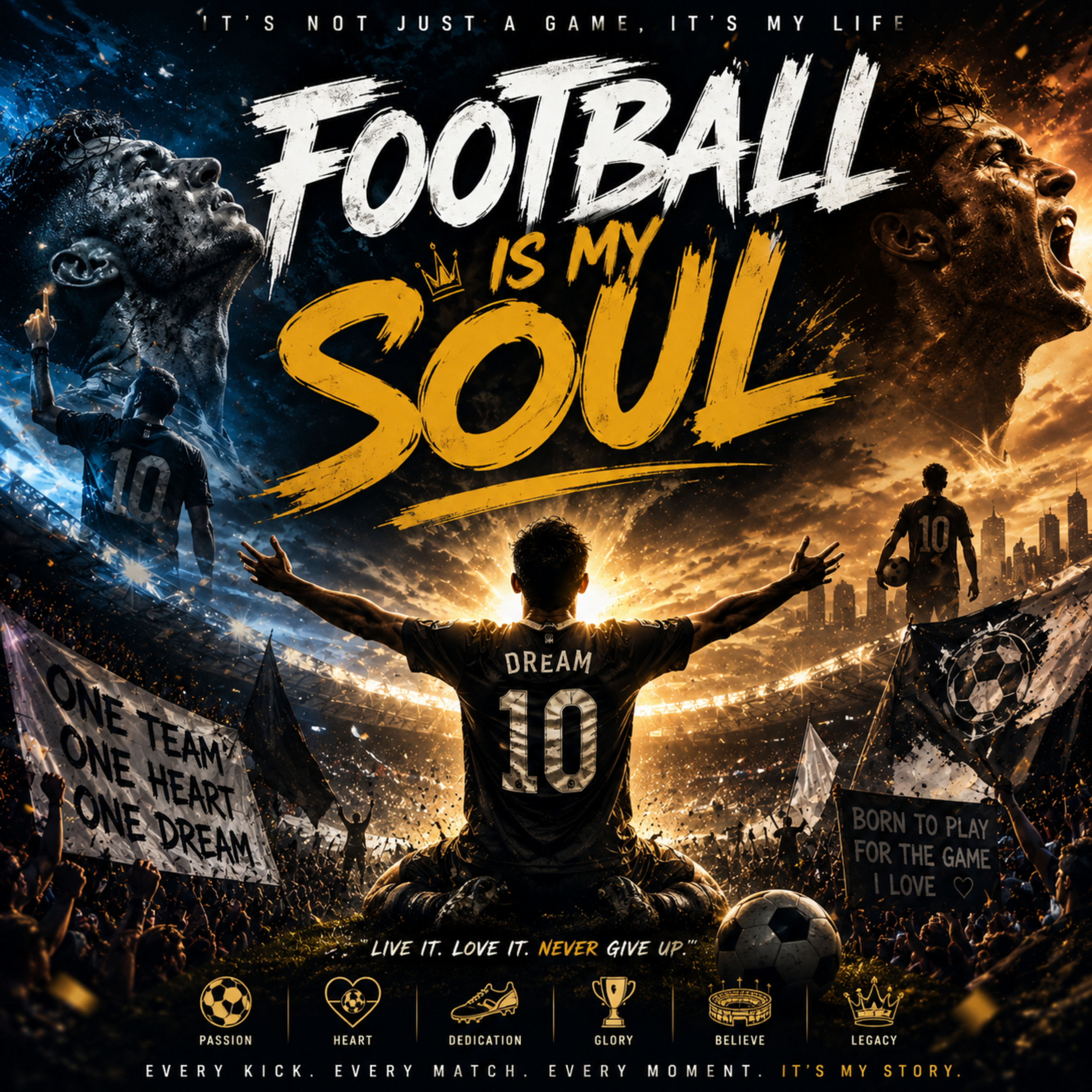 Football Is My Soul by Anonna Zara cover art