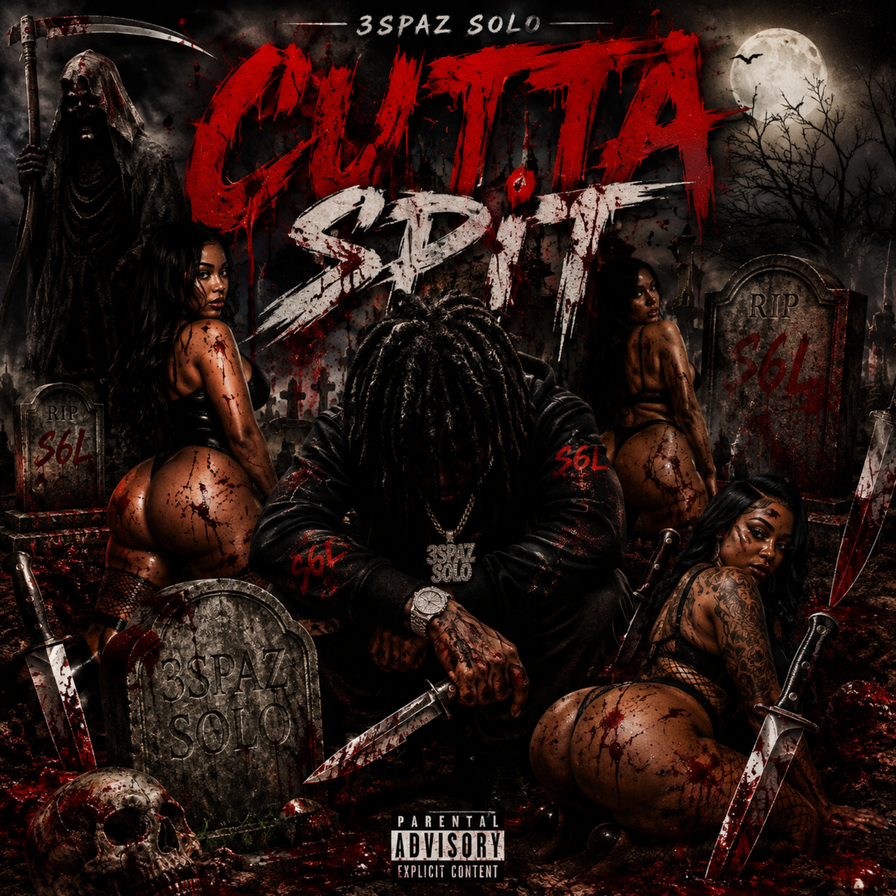 CUTTA SPIT by 3Spaz Solo cover art