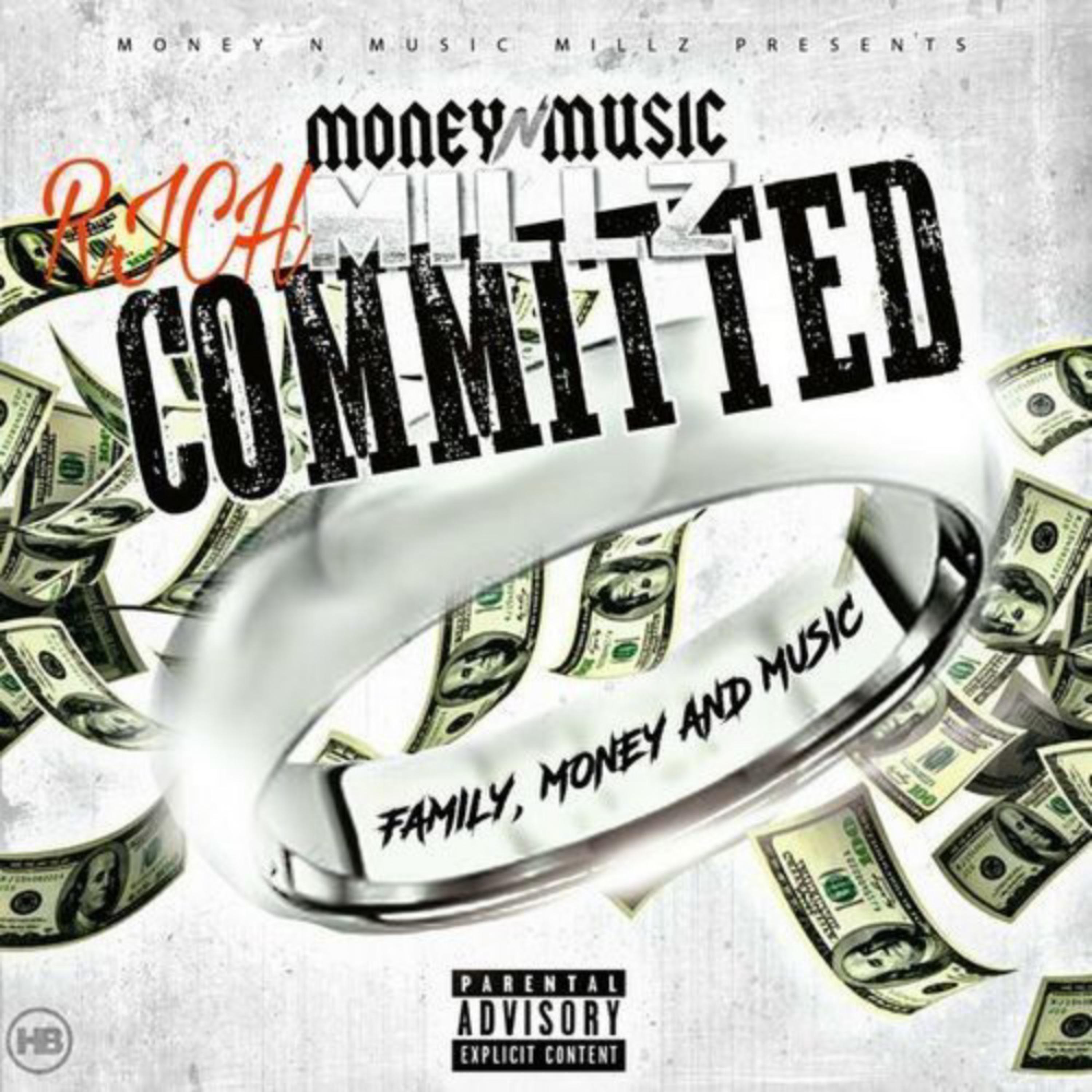 COMMITTED by Rich millz cover art