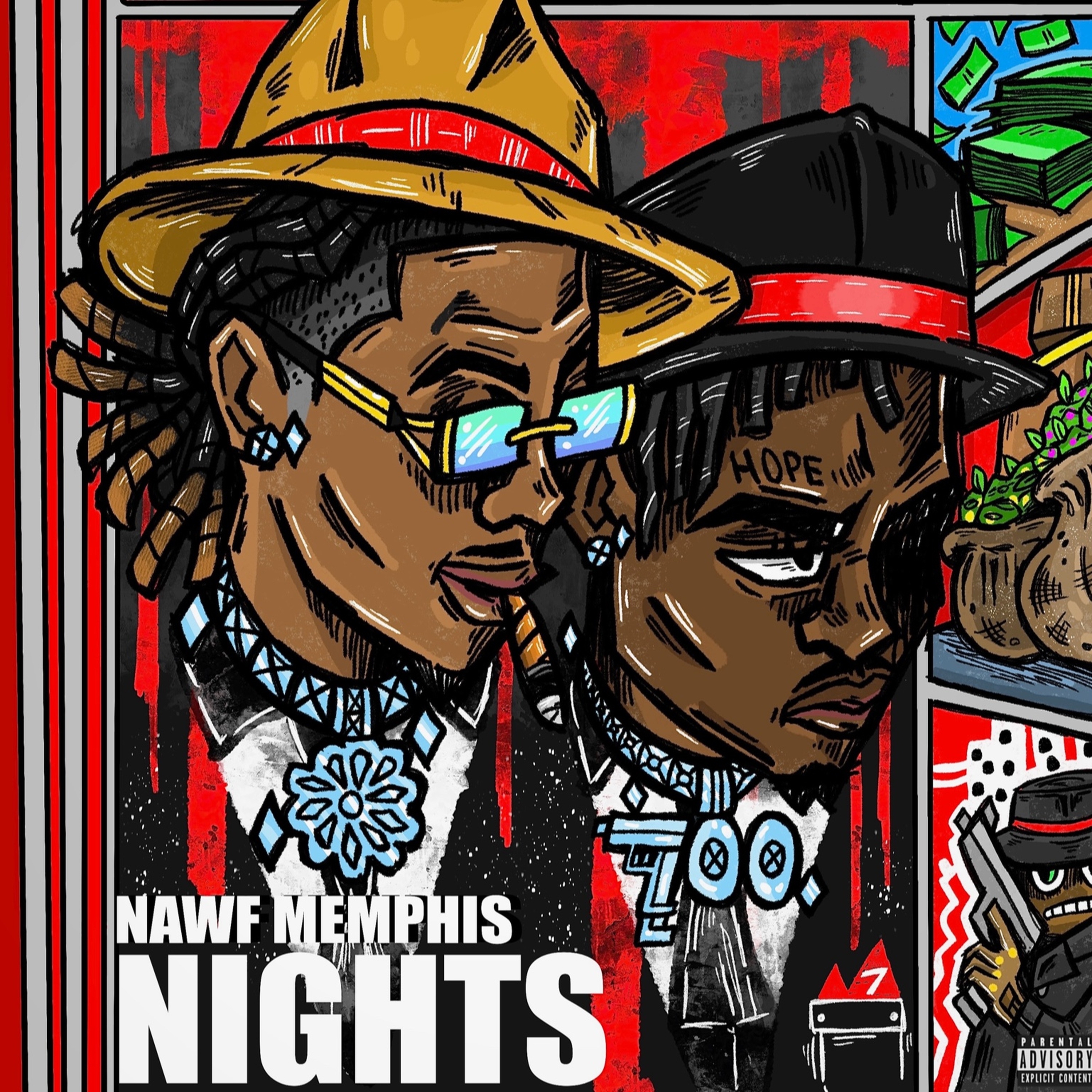 NAWF MEMPHIS NIGHTS artwork