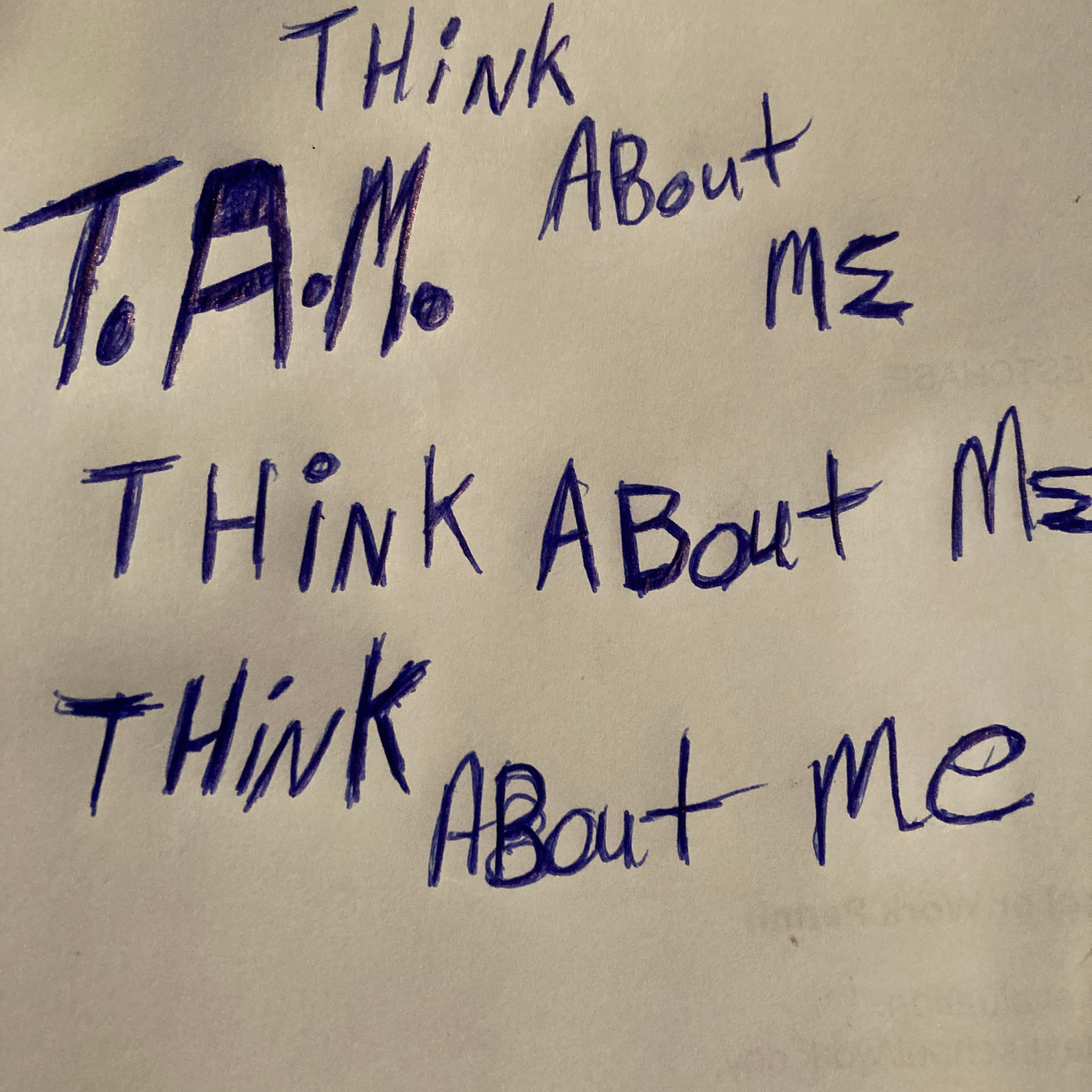 Think About Me artwork