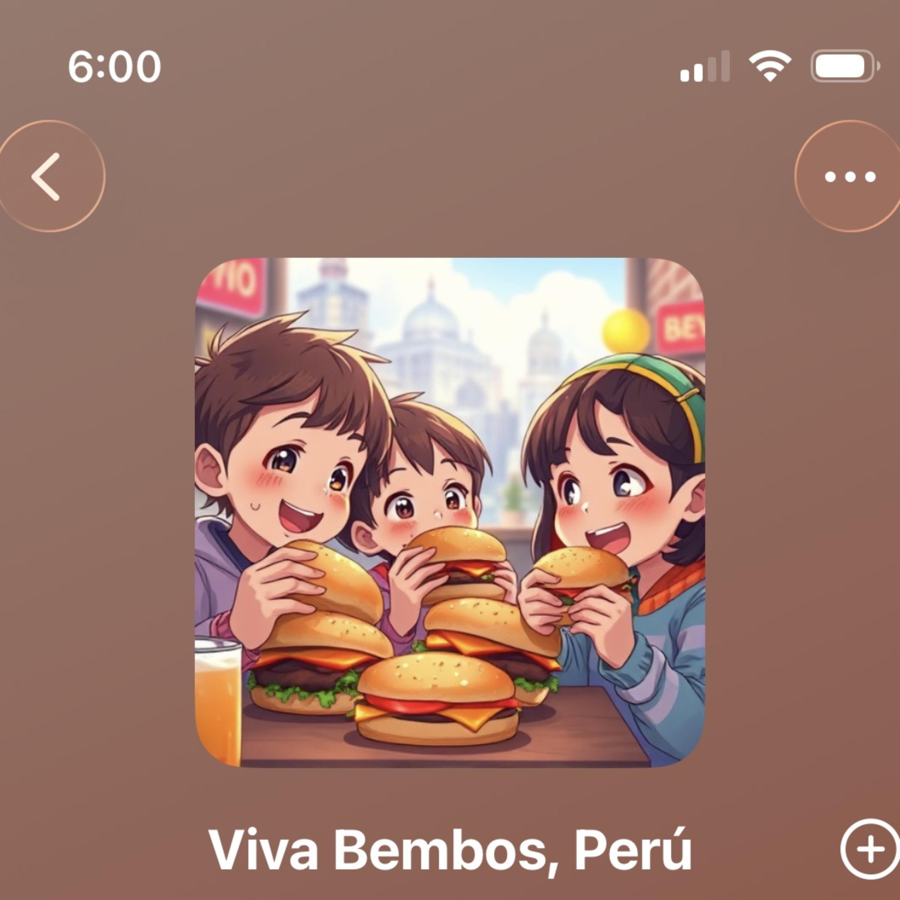 Viva Bembos, Peru artwork