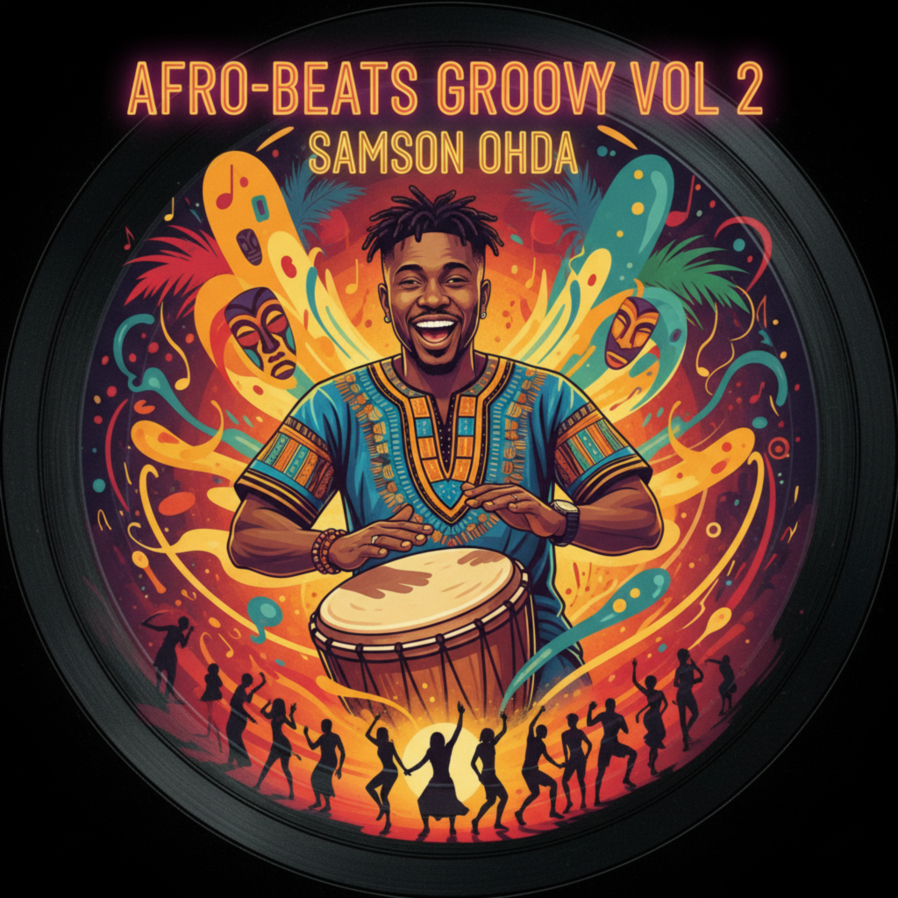 Afro-Beats Groovy Vol 2 Album artwork
