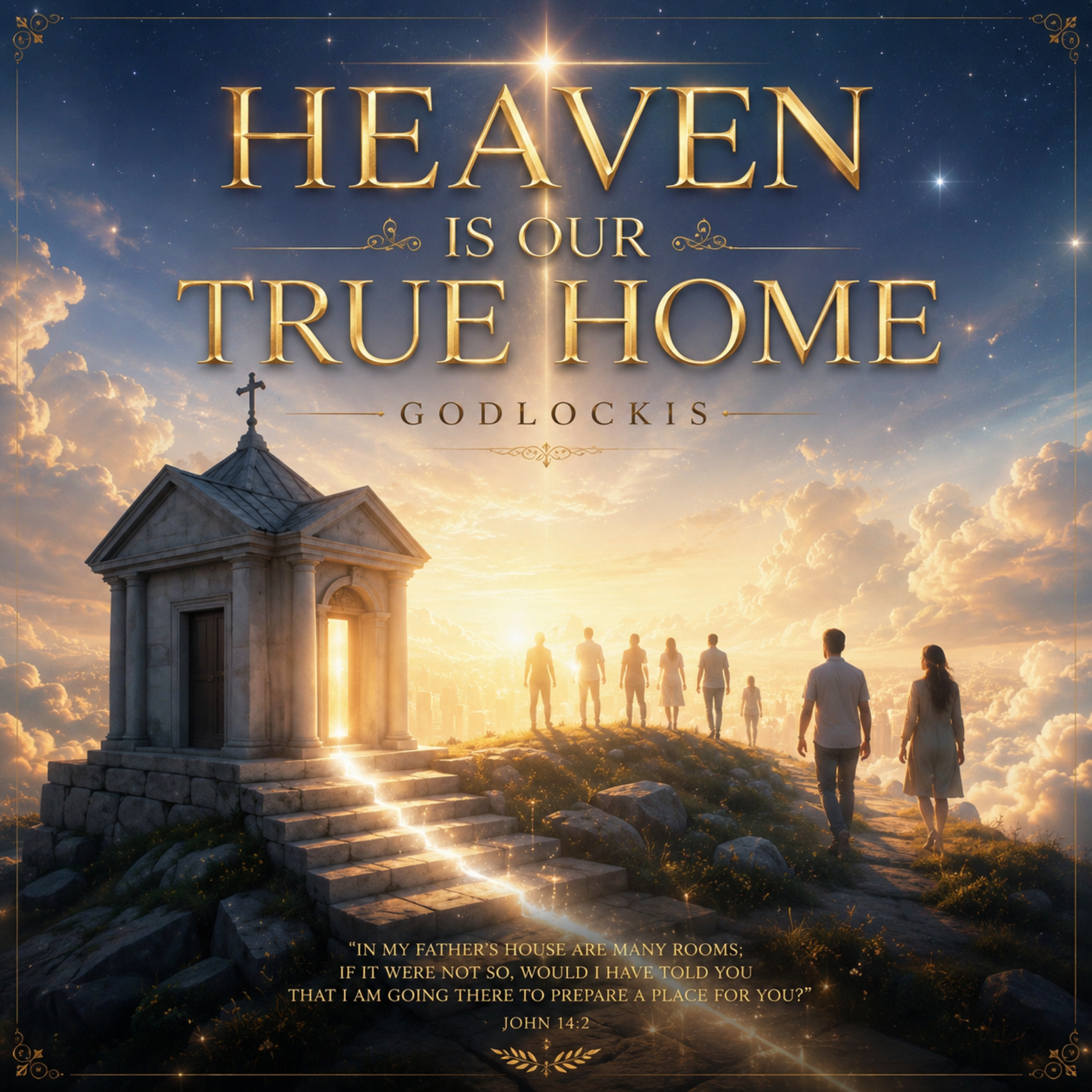 HEAVEN IS OUR TRUE HOME by Godlockis cover art