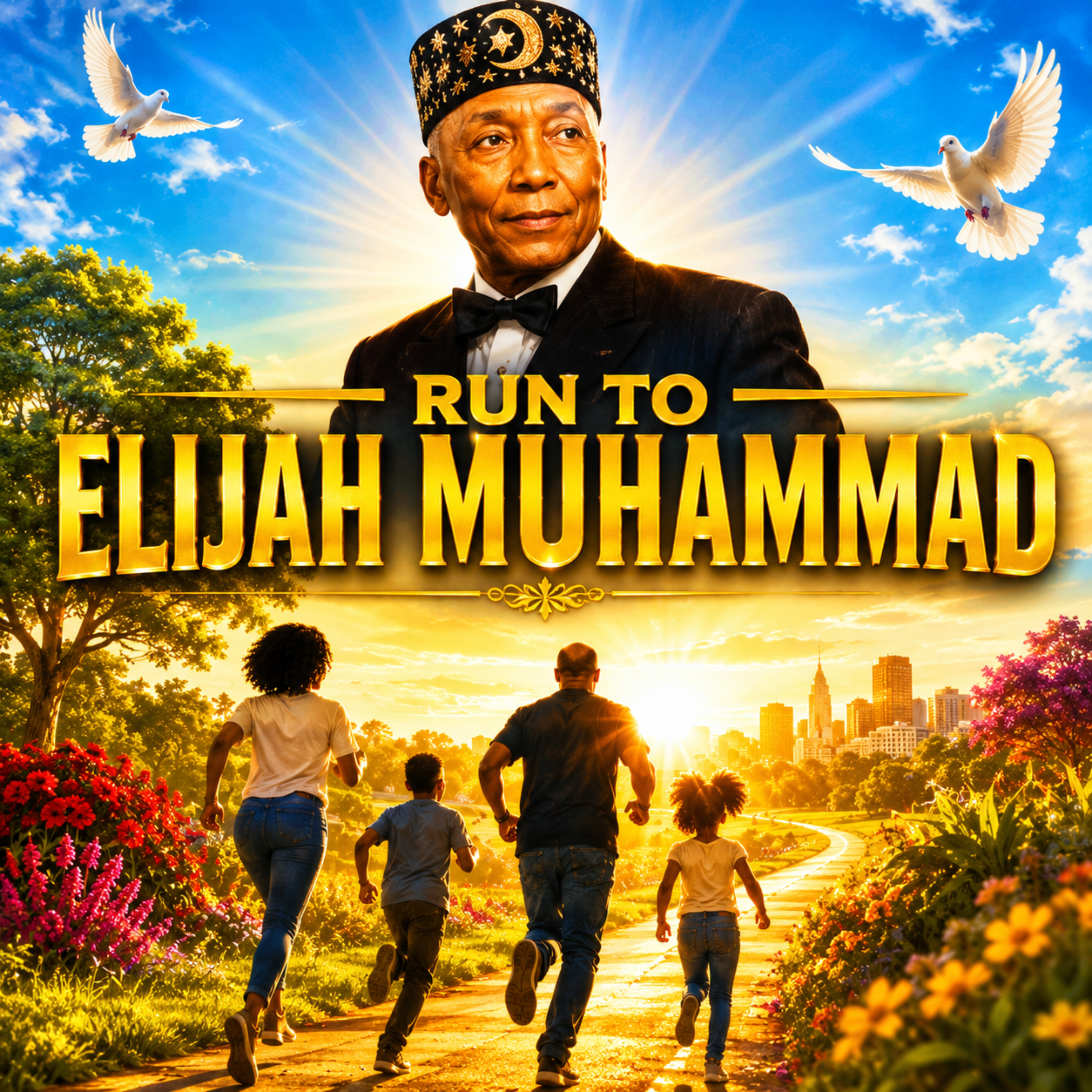 Run to Elijah Muhammad by Bro. Haroon Kelkara cover art