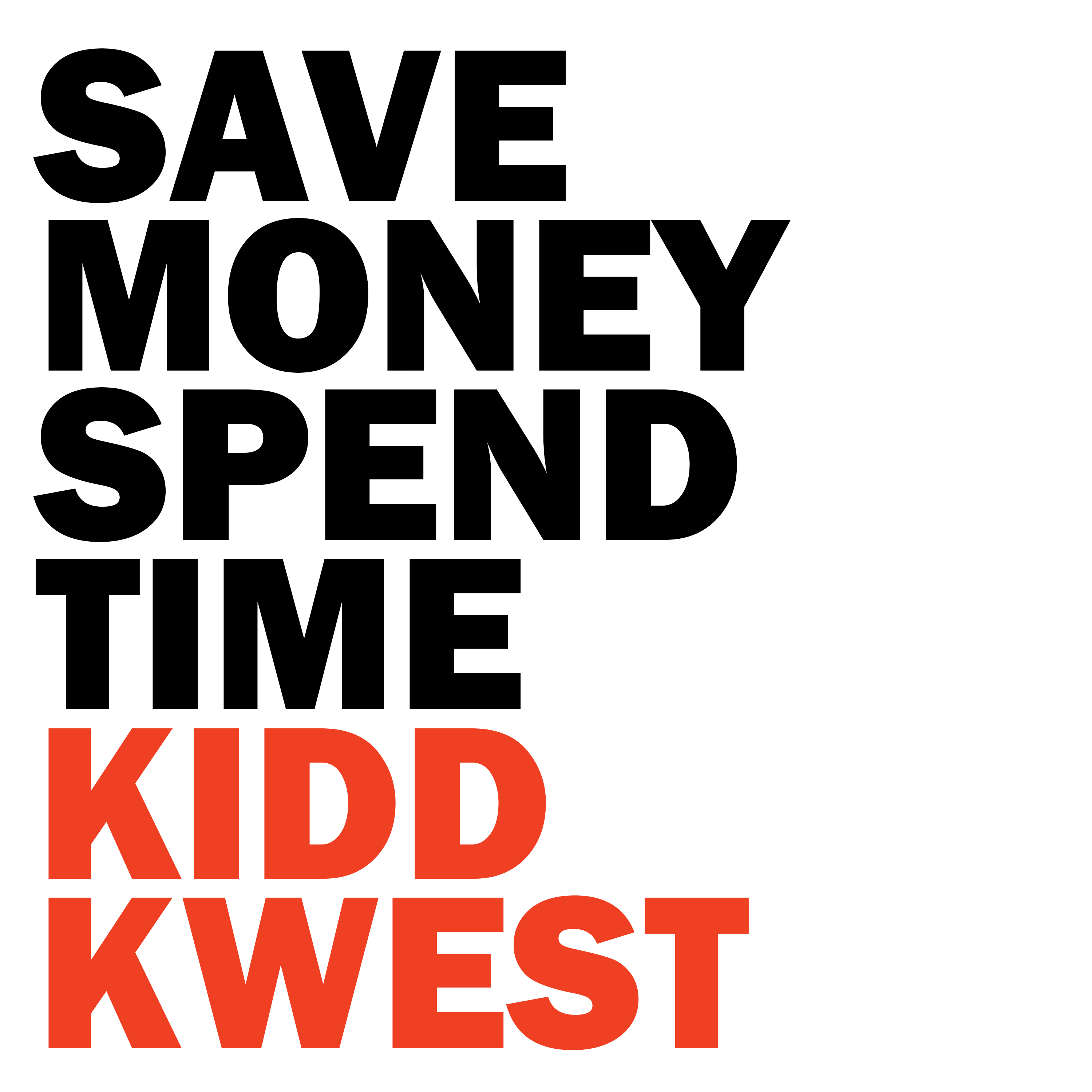 Save Money, Spend Time artwork