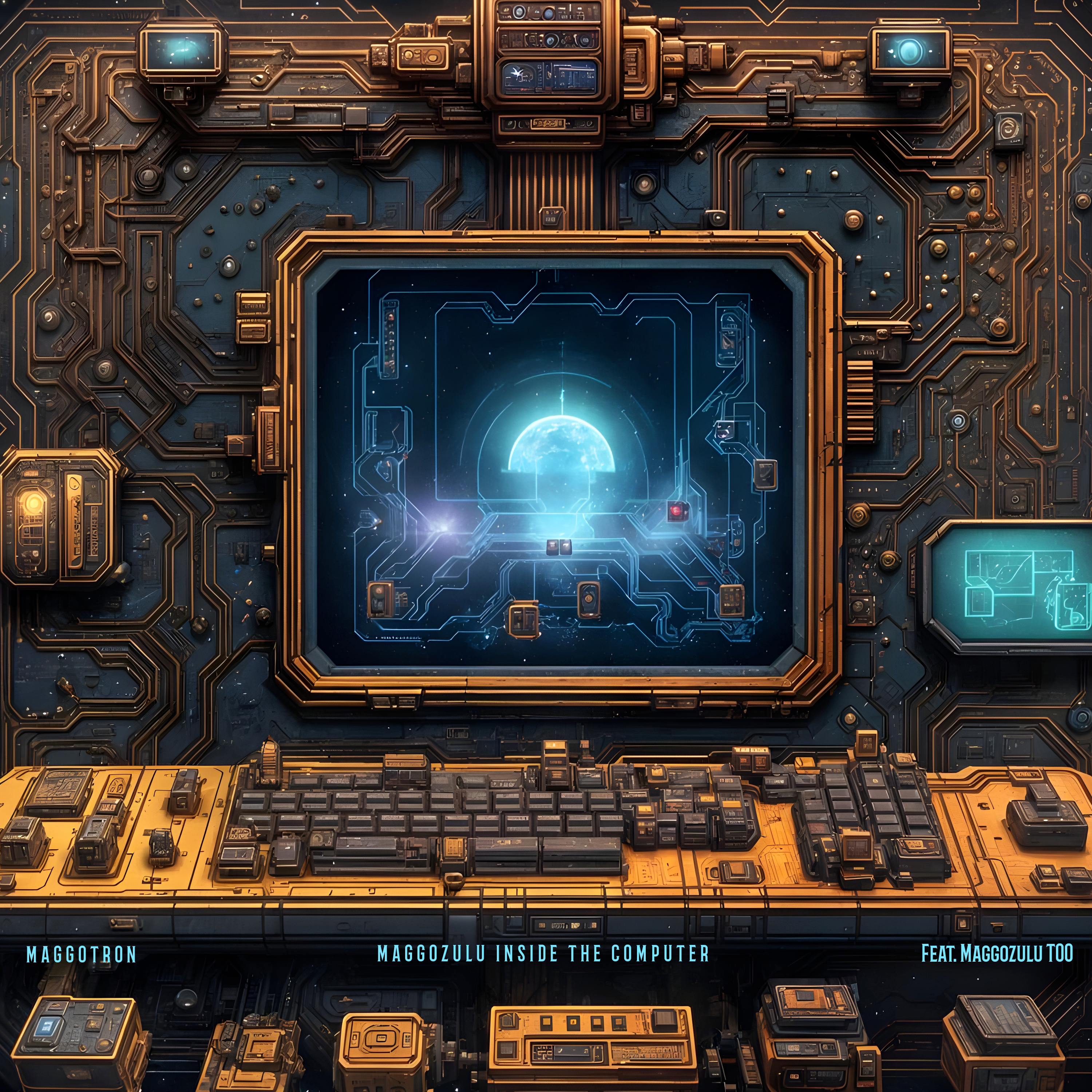 Maggozulu Inside the Computer artwork