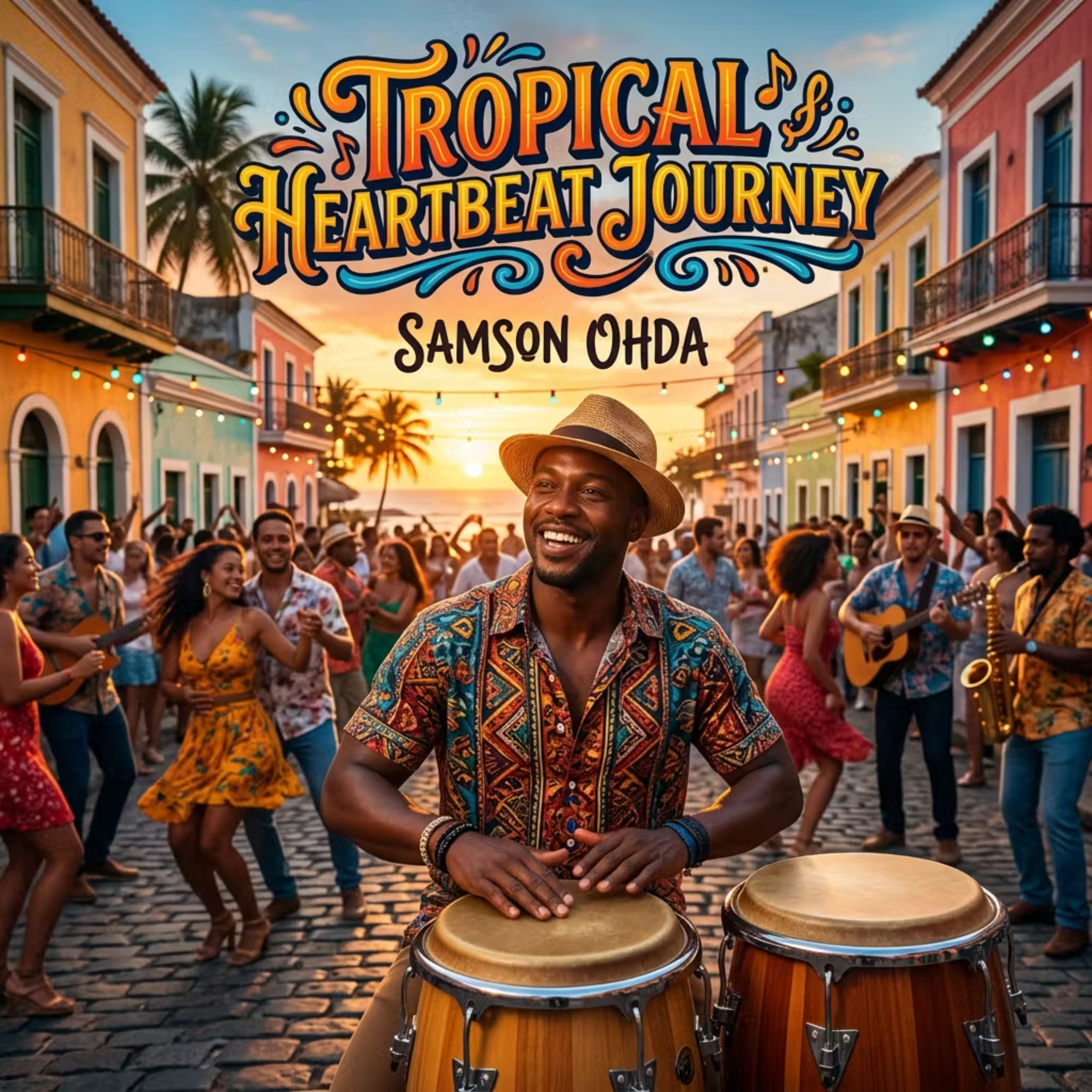 Tropical Heartbeat Journey by Samson Ohda  cover art