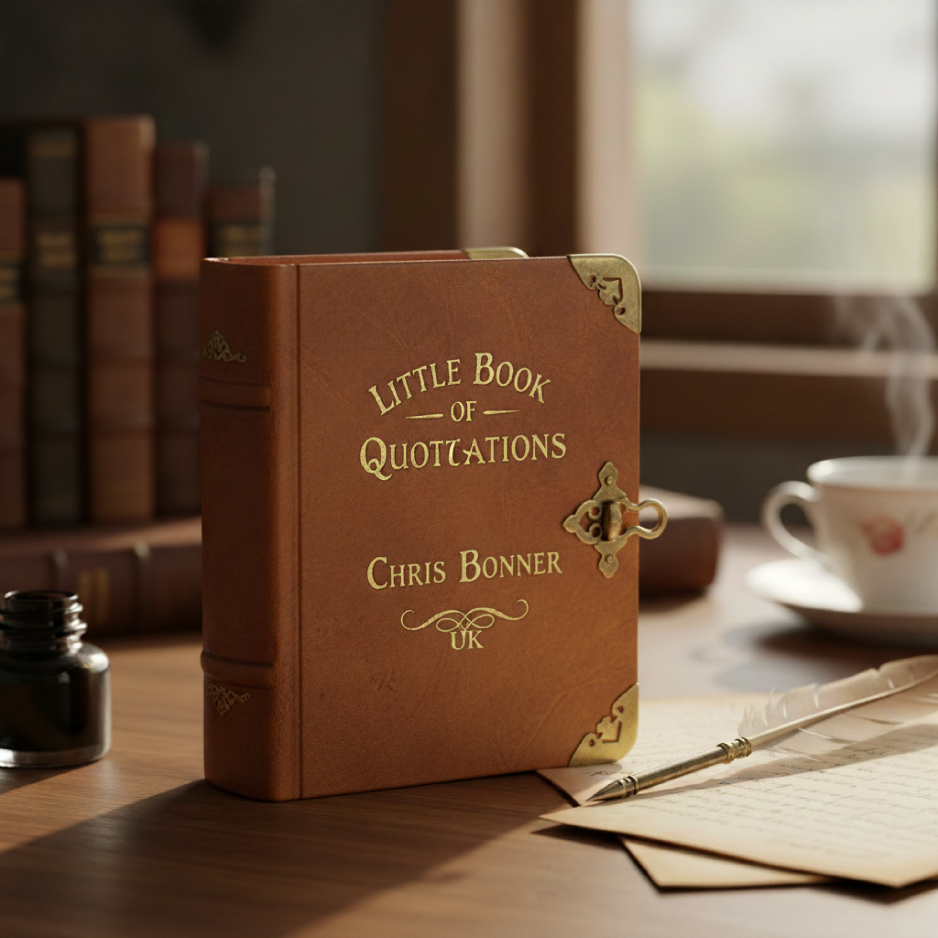 Little Book of Quotations by Chris Bonner UK cover art