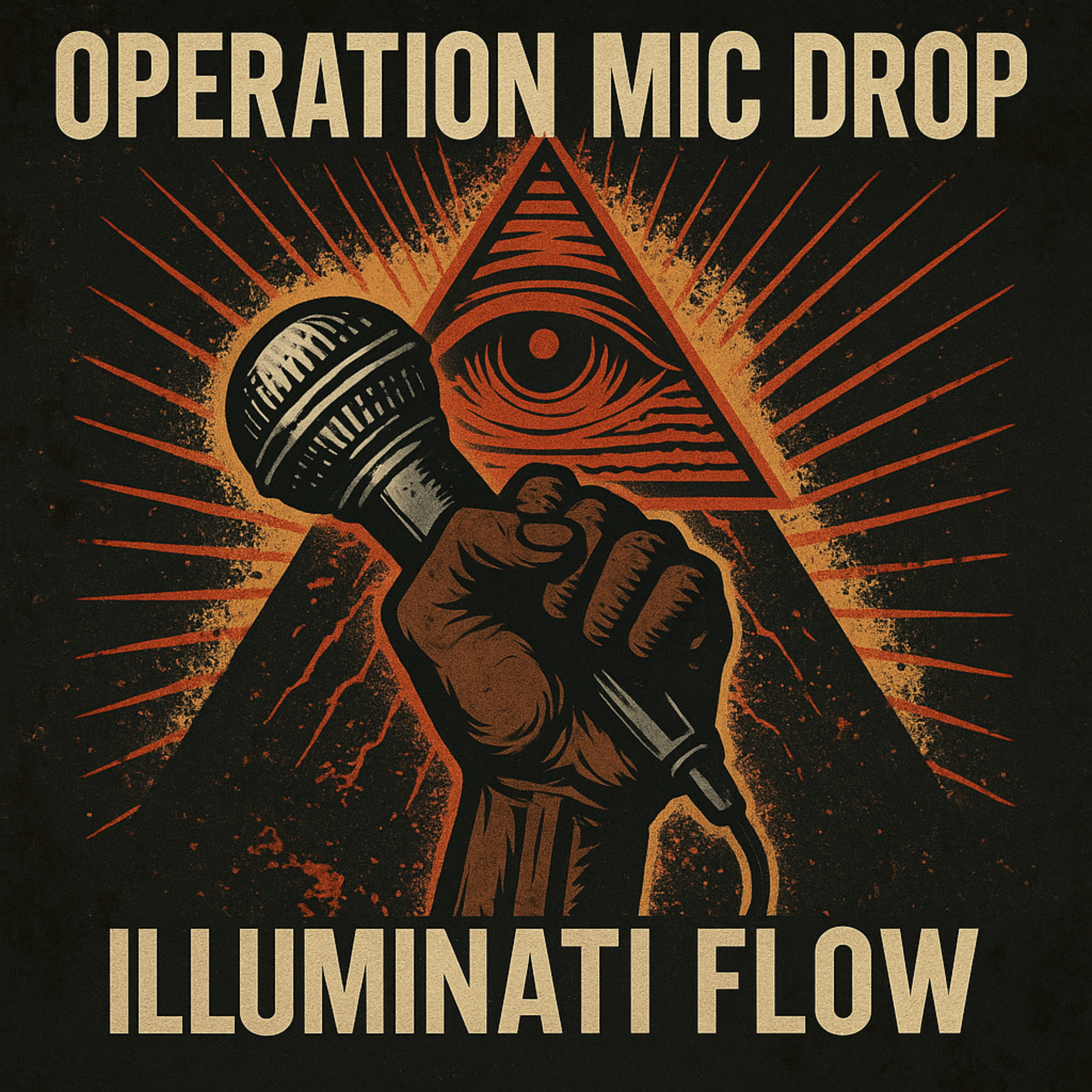 Operation Mic Drop (Illuminati Flow) artwork