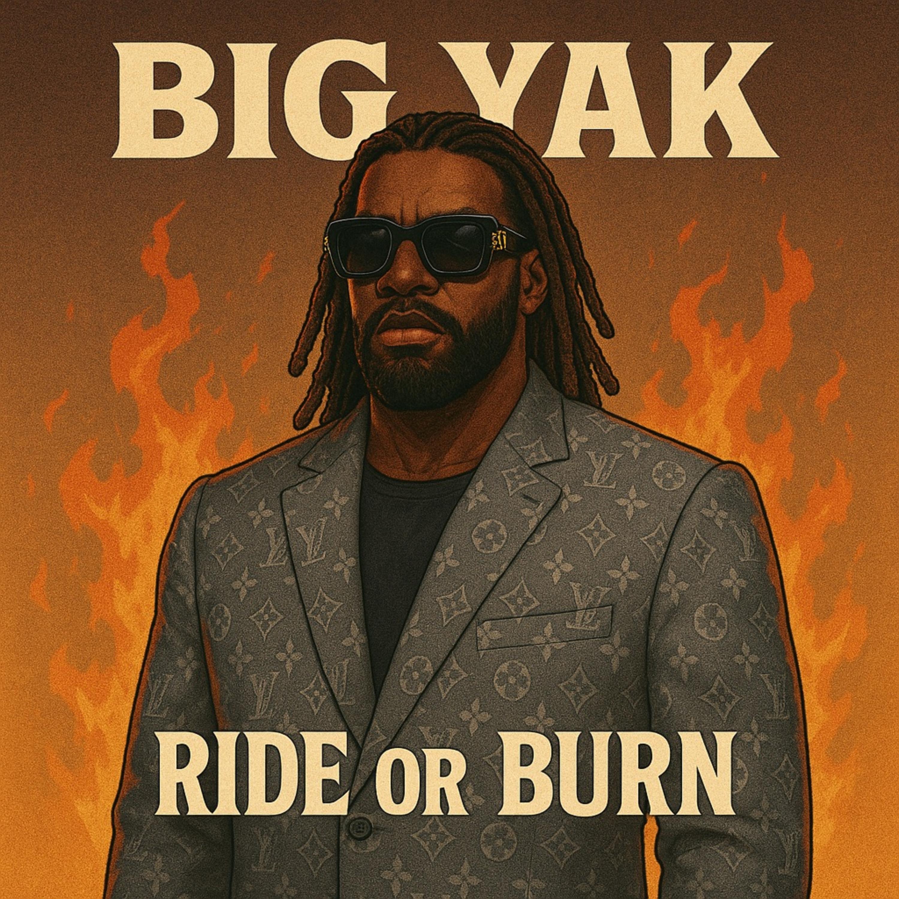 RIDE OR BURN artwork