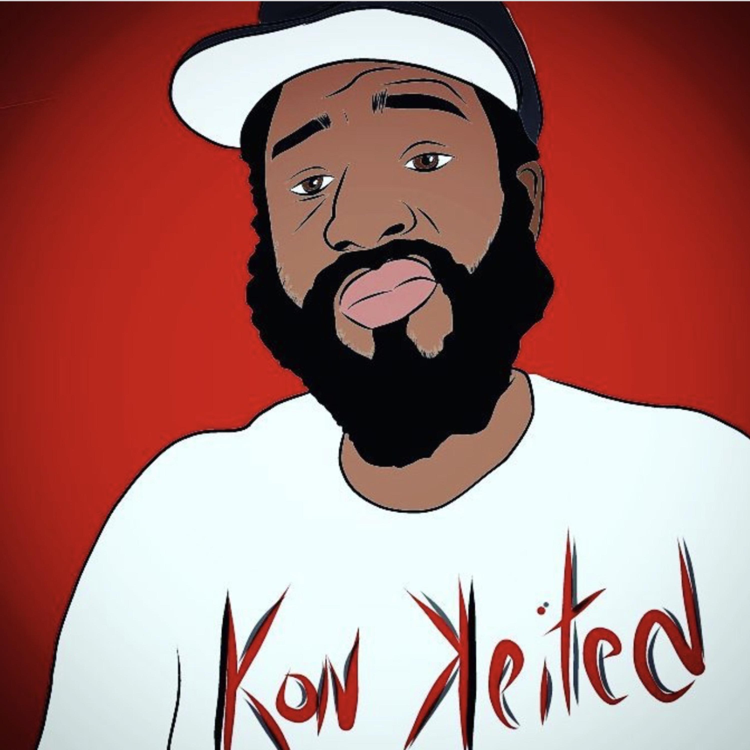 Konkeited artwork
