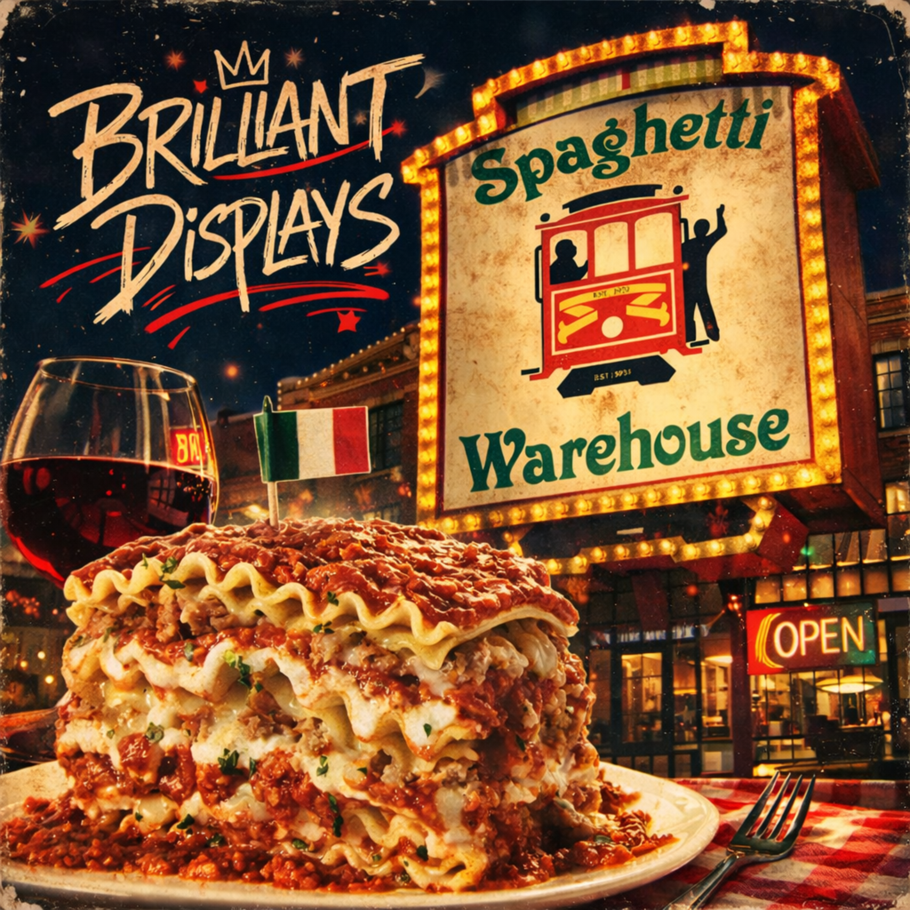 Spaghetti Warehouse artwork