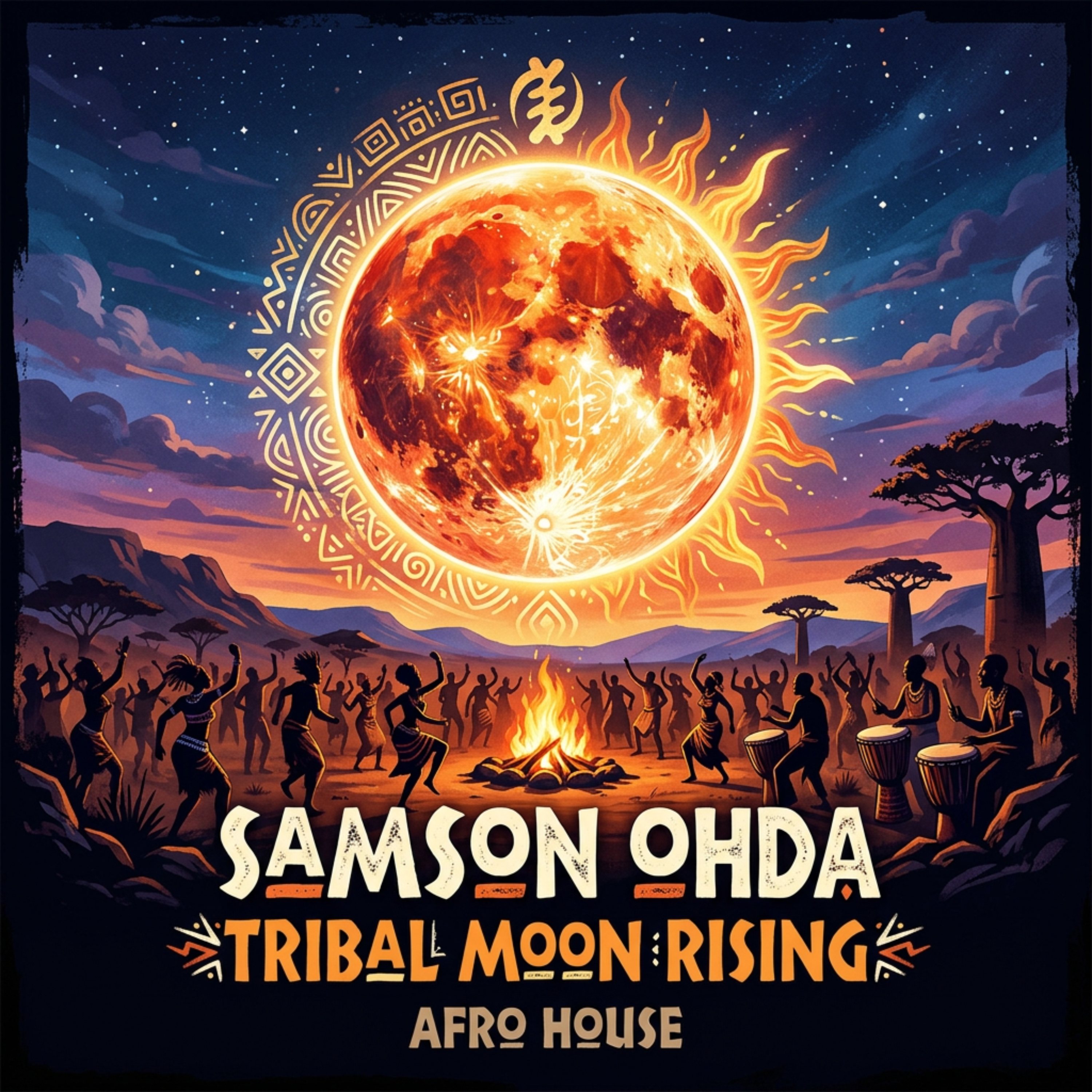 Tribal Moon Rising by Samson Ohda  cover art