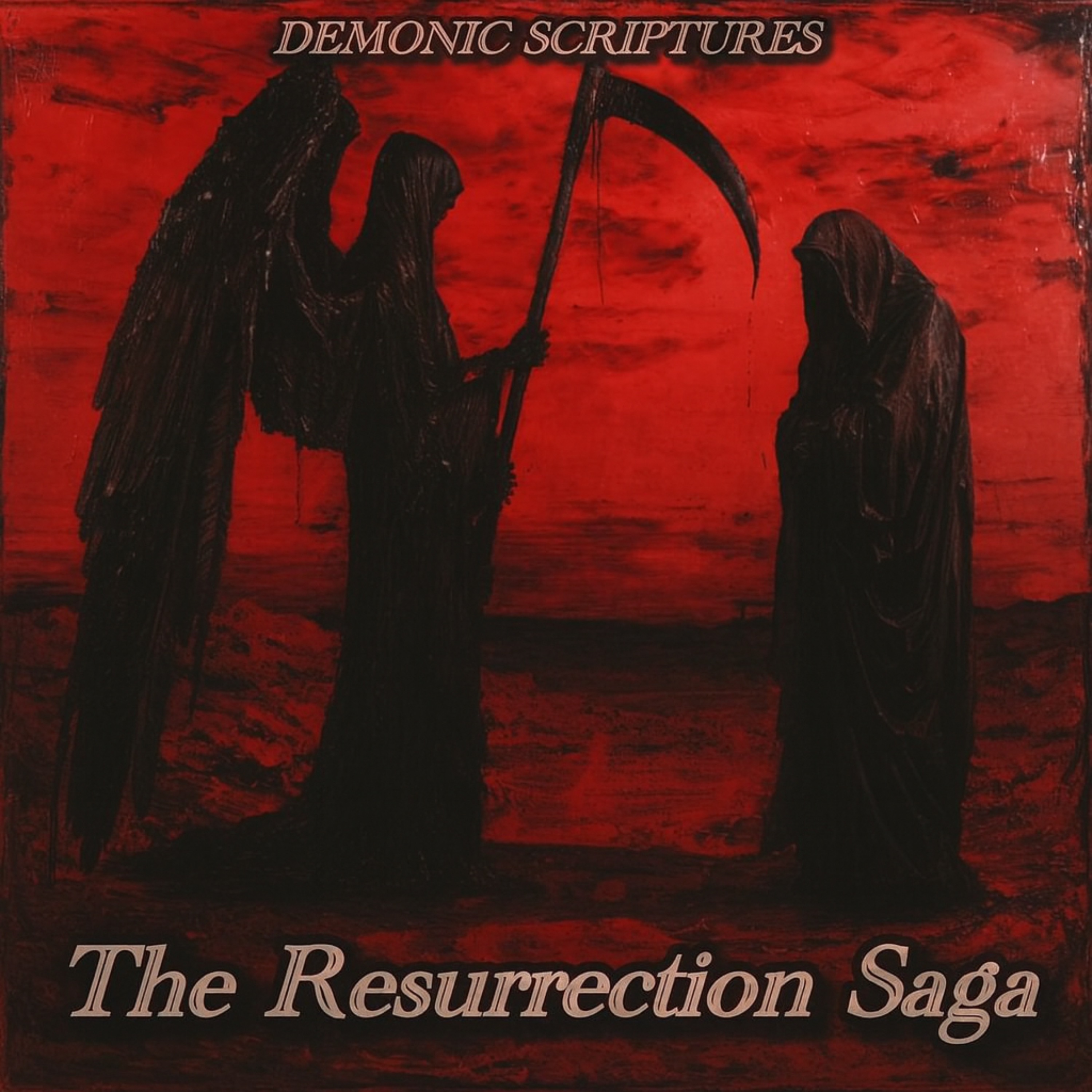 DEMONIC SCRIPTURES: The Resurrection Saga artwork
