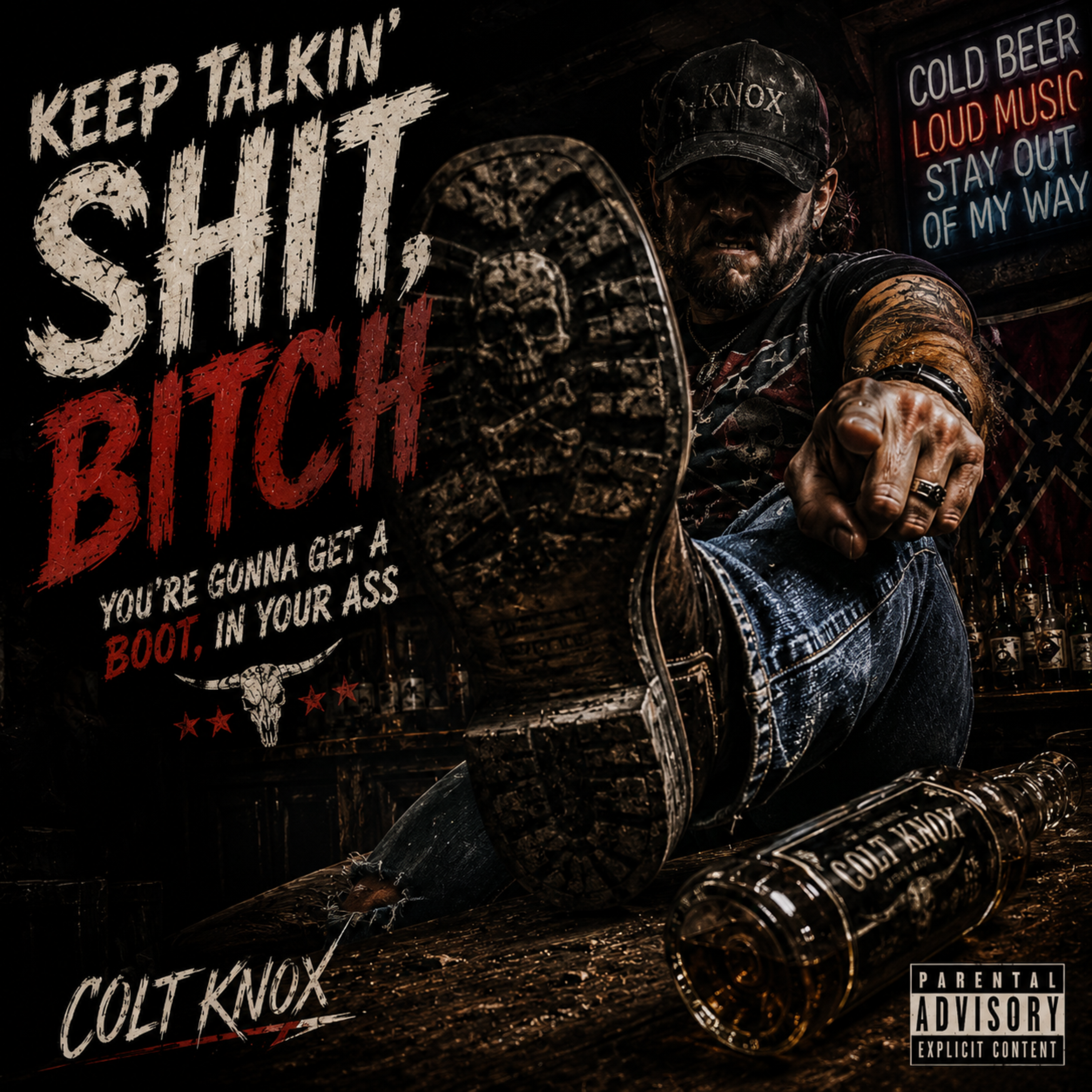 Keep Talking Shit-BITCH by Colt Knox cover art