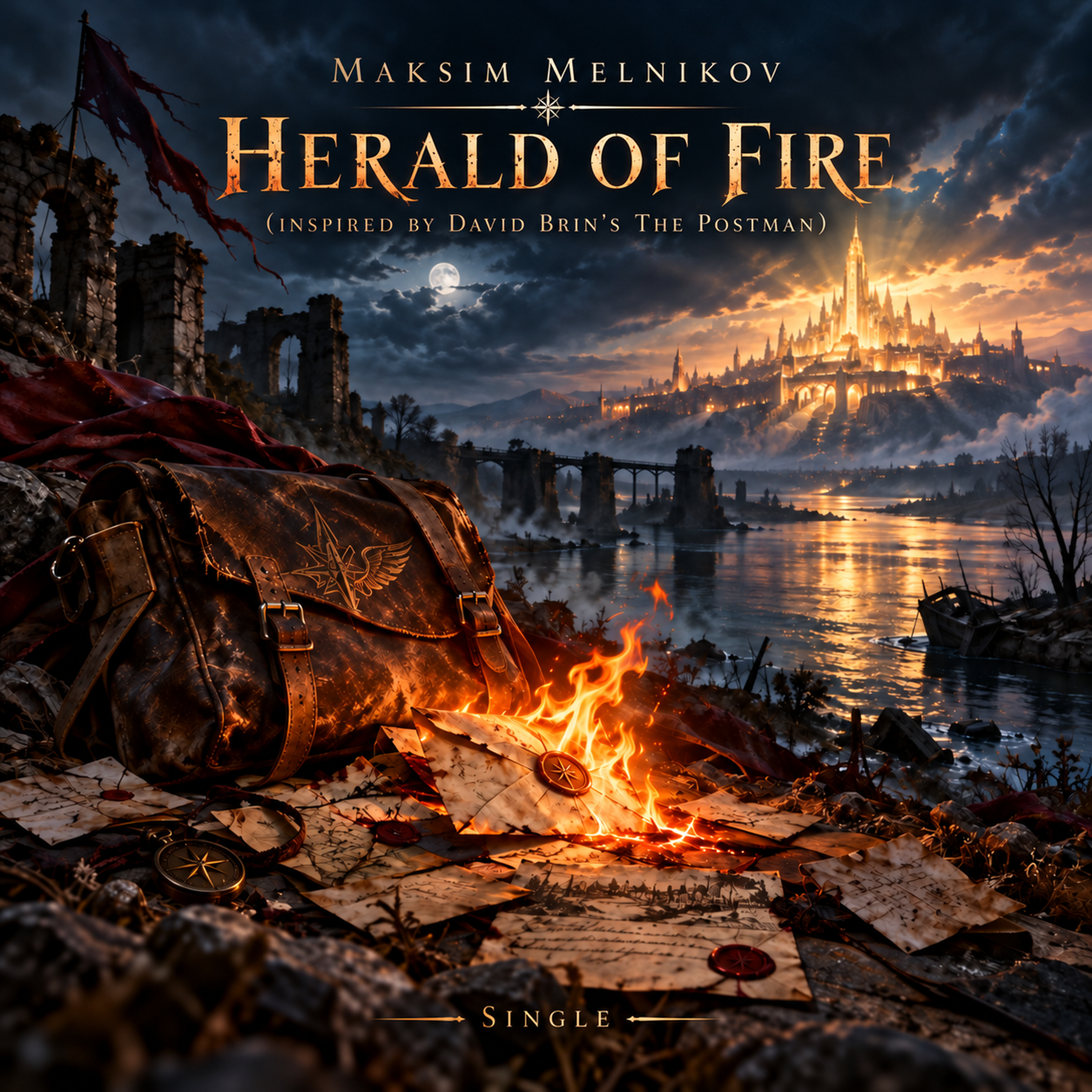 Herald of Fire by Maksim Melnikov cover art