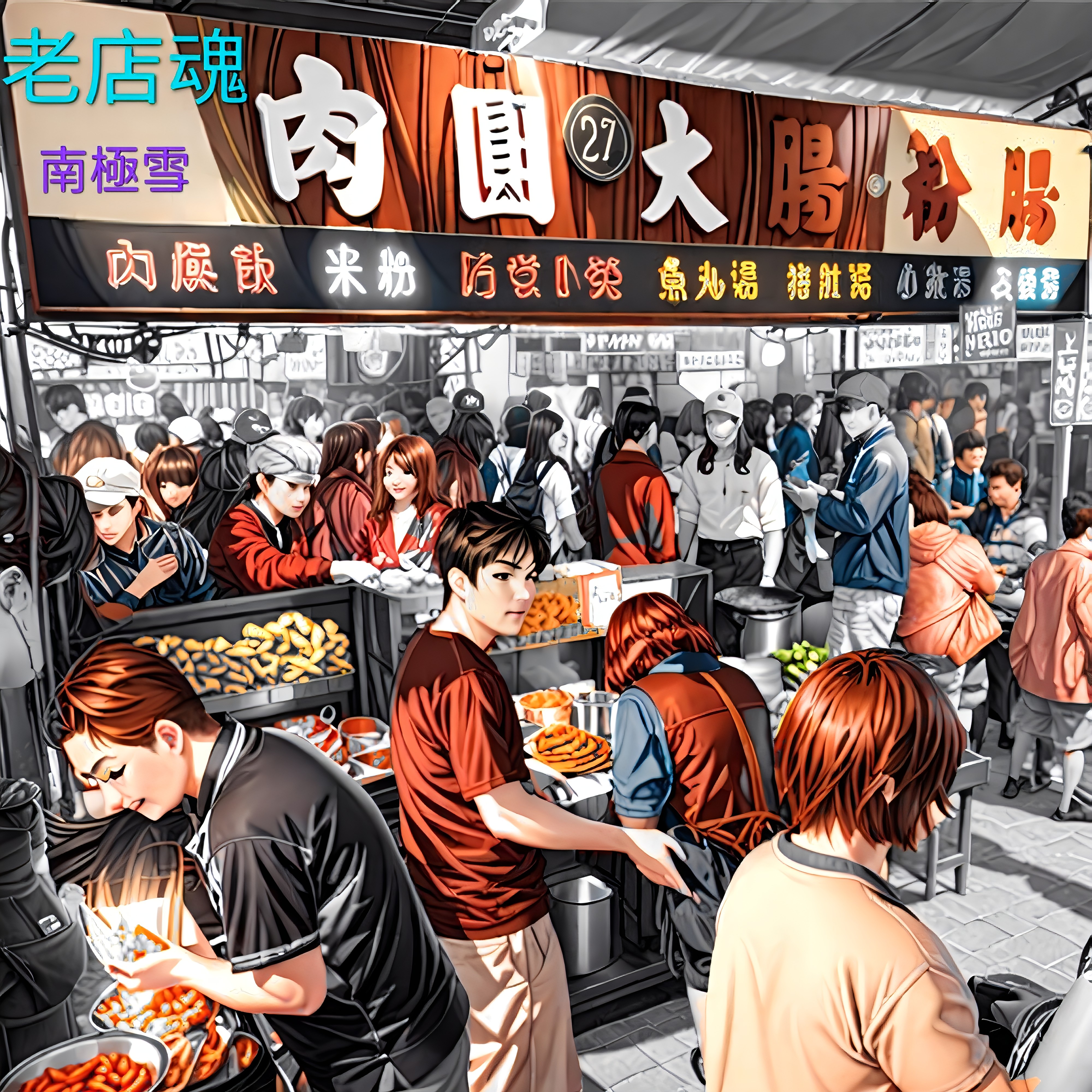 老店魂 by 南極雪 cover art