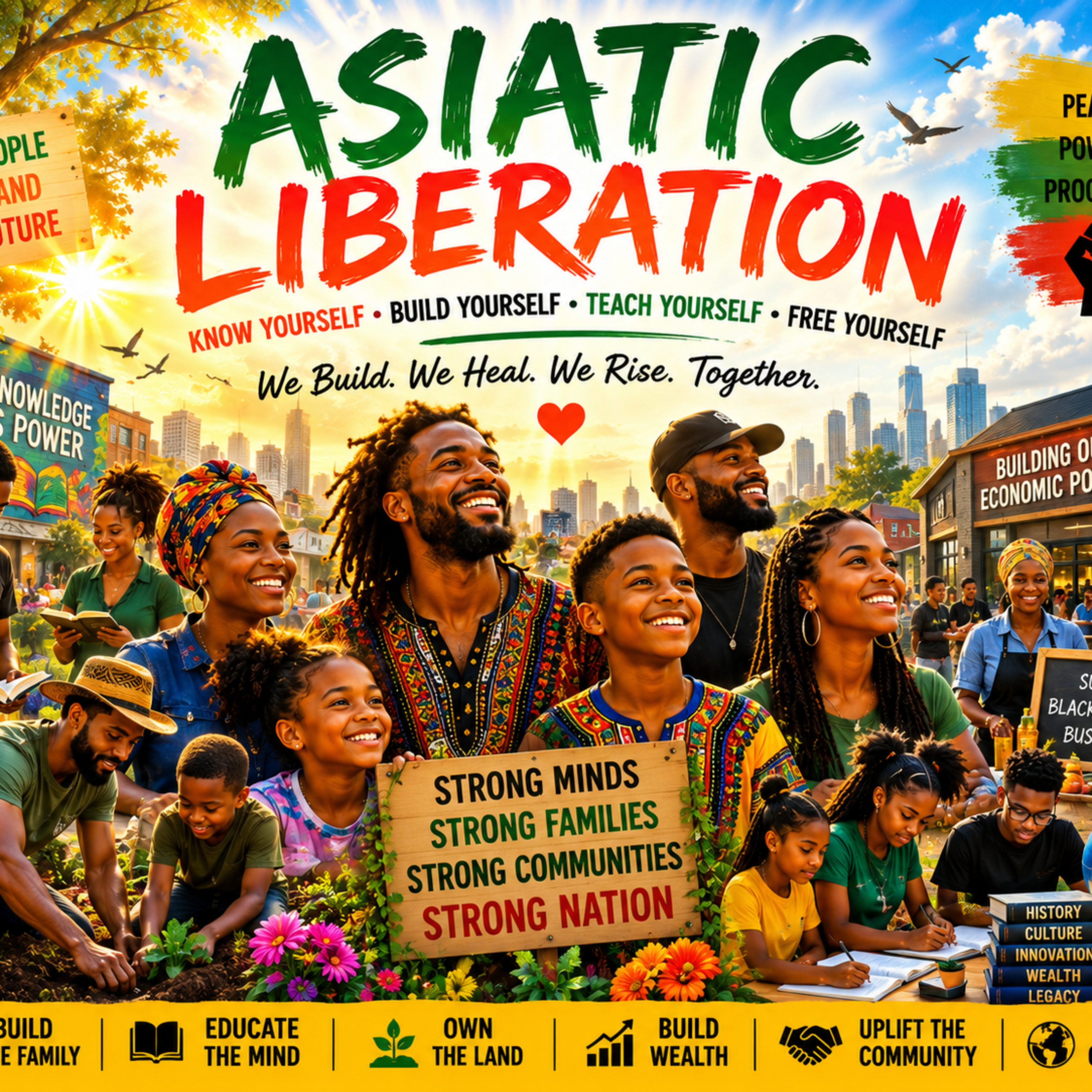 Asiatic Liberation by Bro. Haroon Kelkara cover art