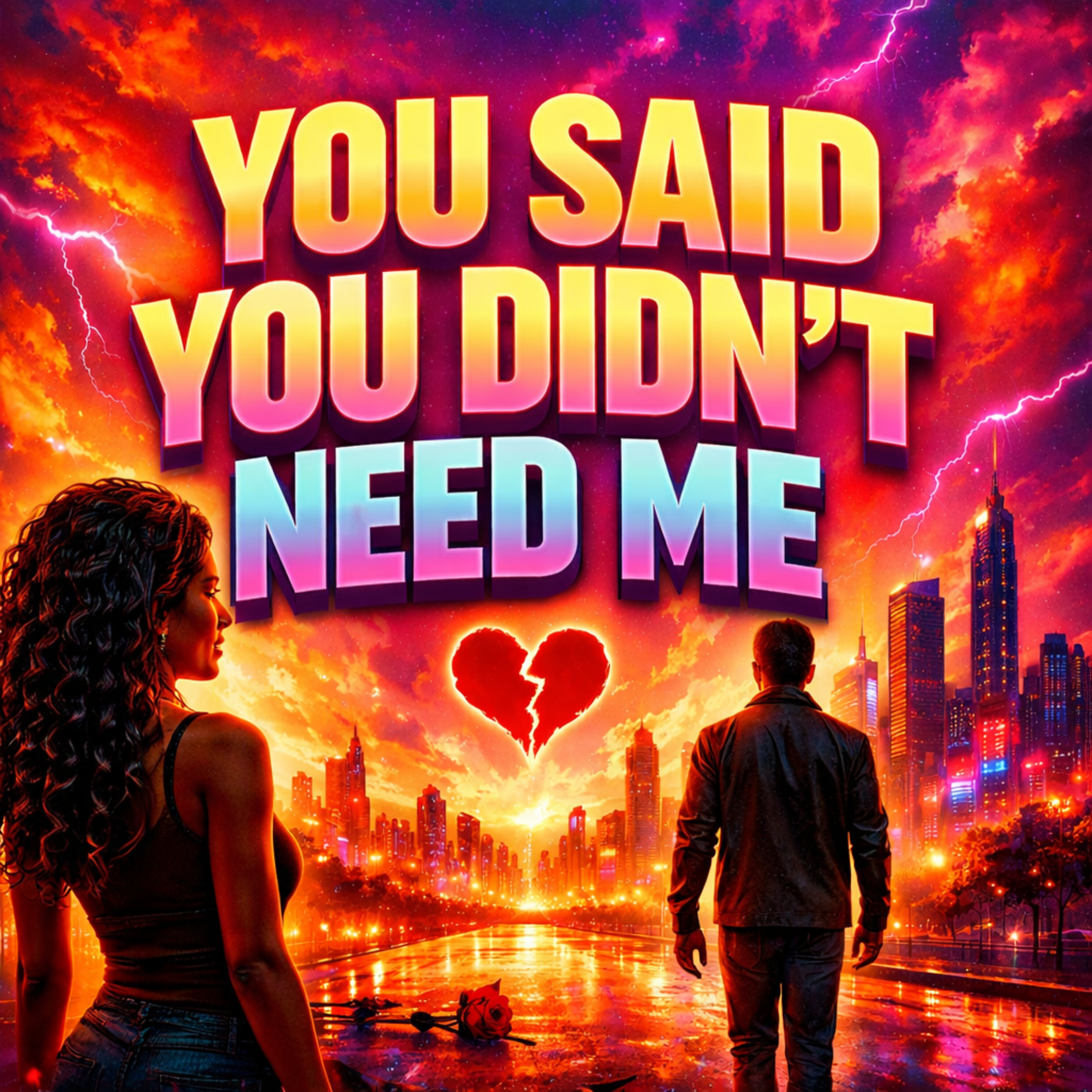 YOU SAID YOU DIDN'T NEED ME artwork