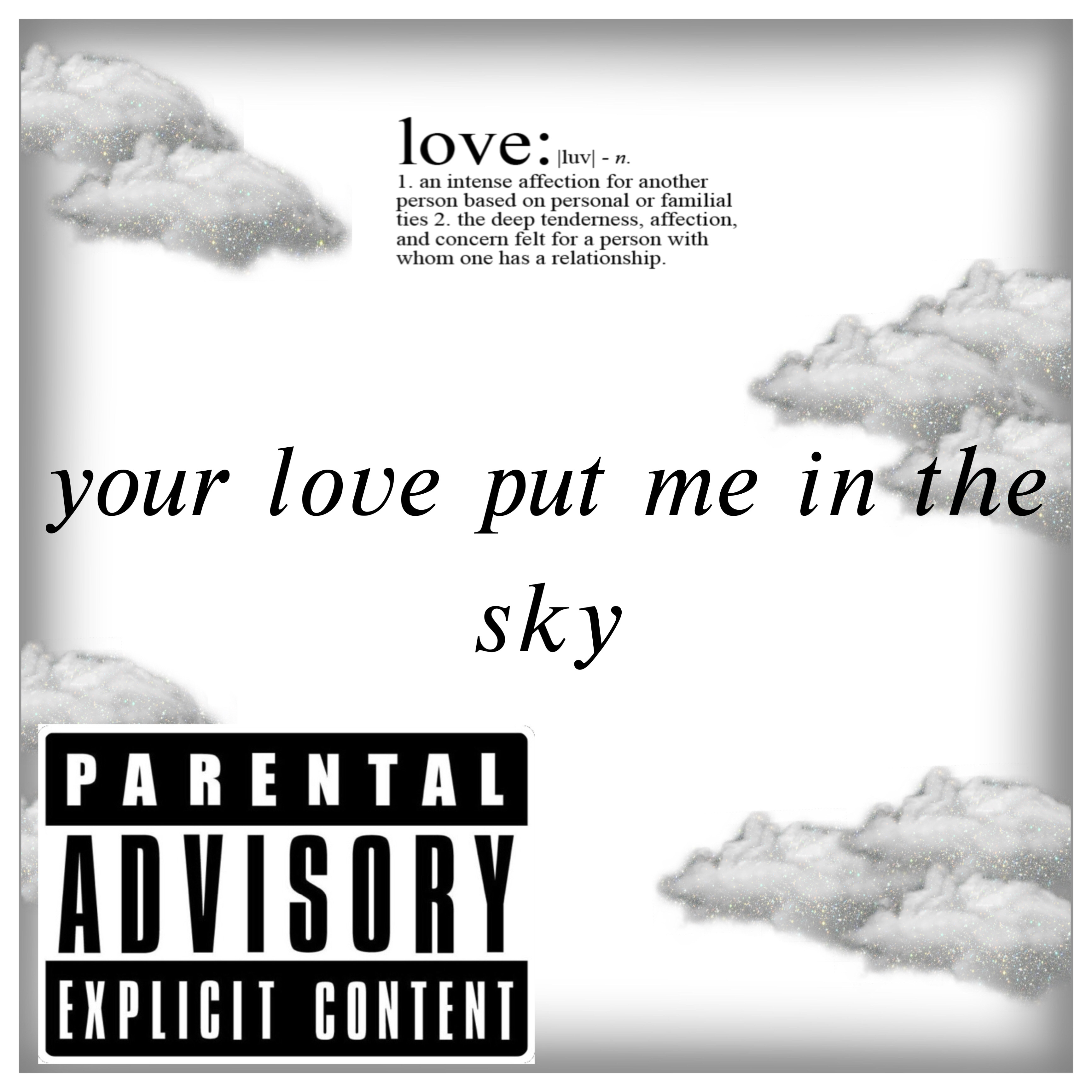 your love put me in the sky artwork