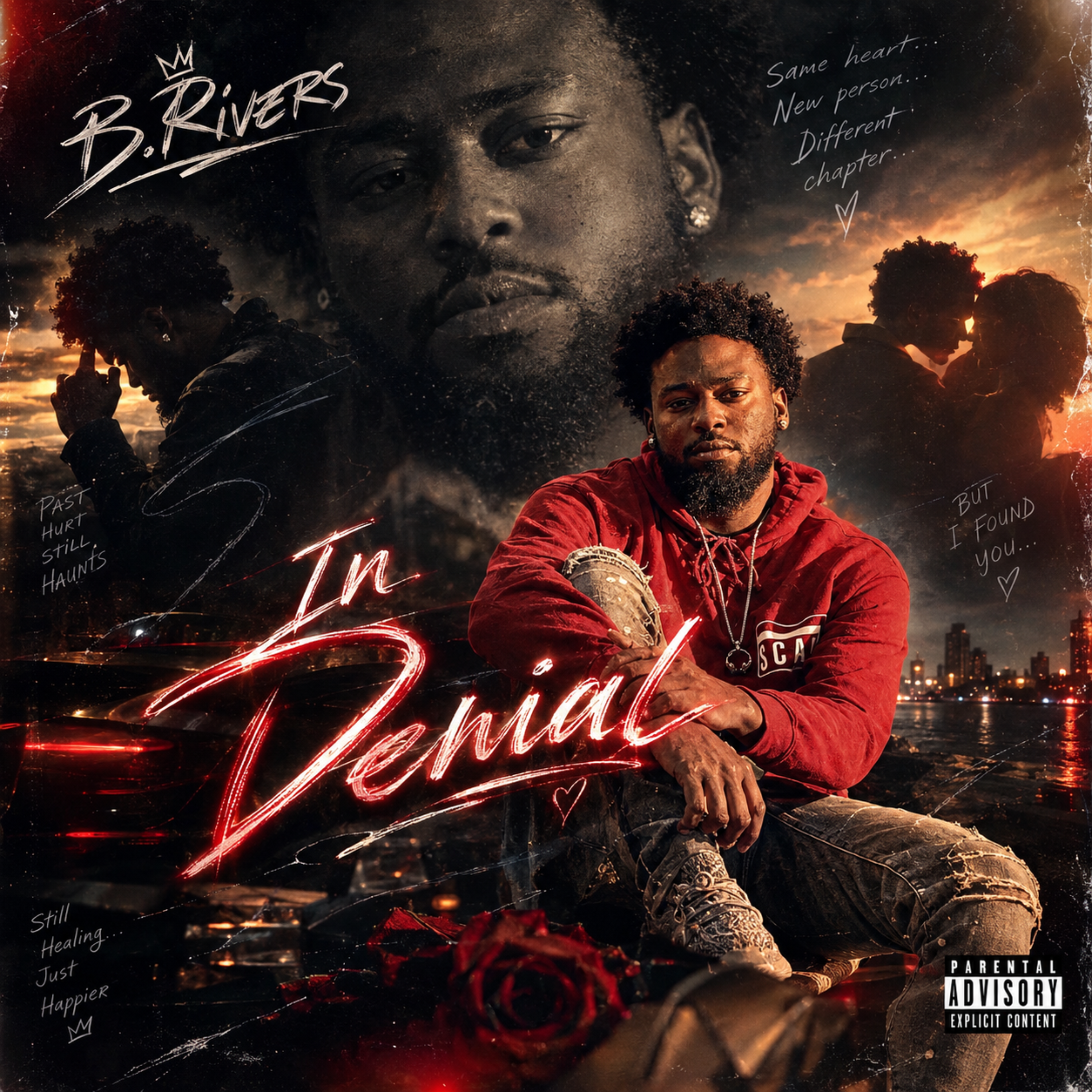In Denial by B.Rivers cover art
