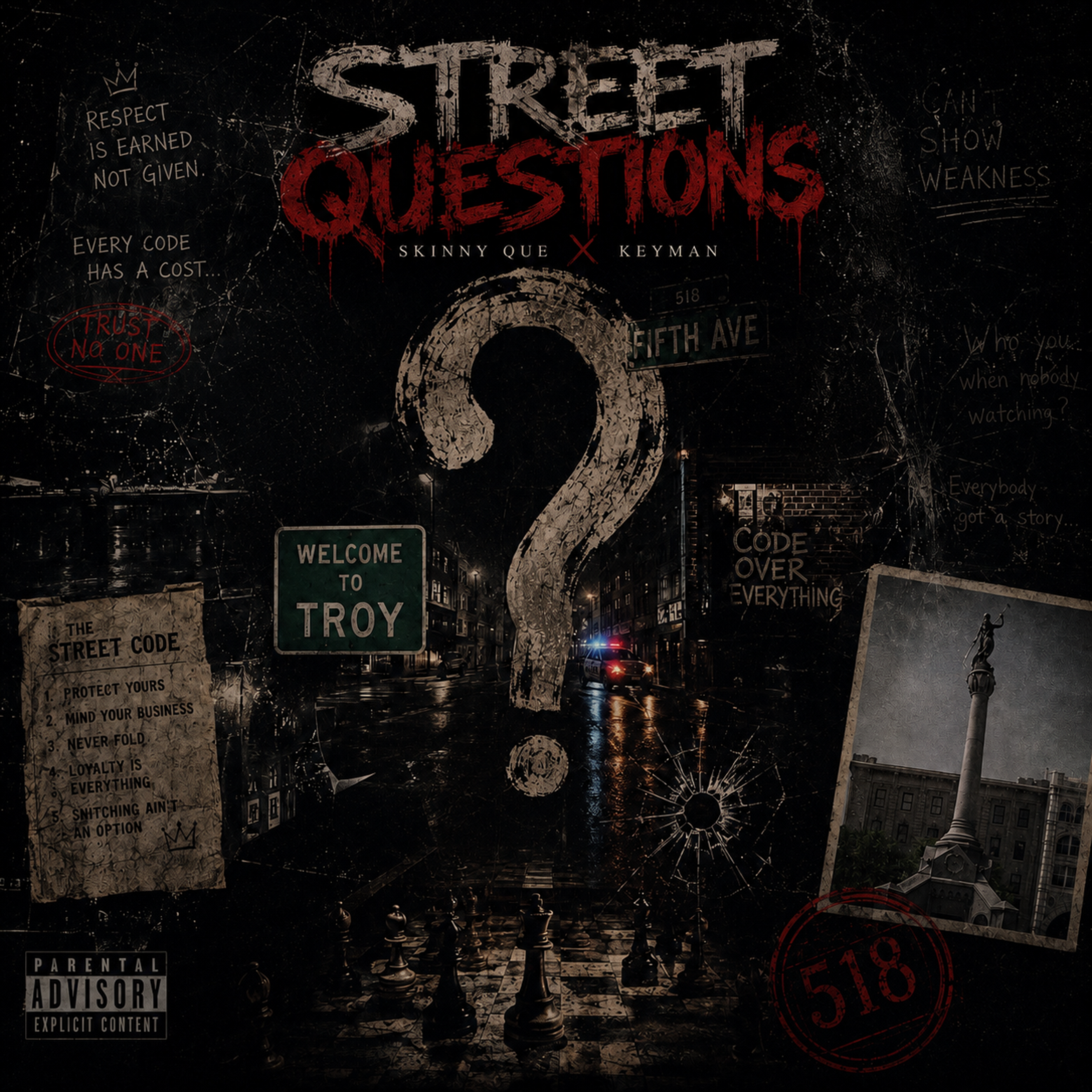 STREET QUESTIONS by Skinny Que cover art